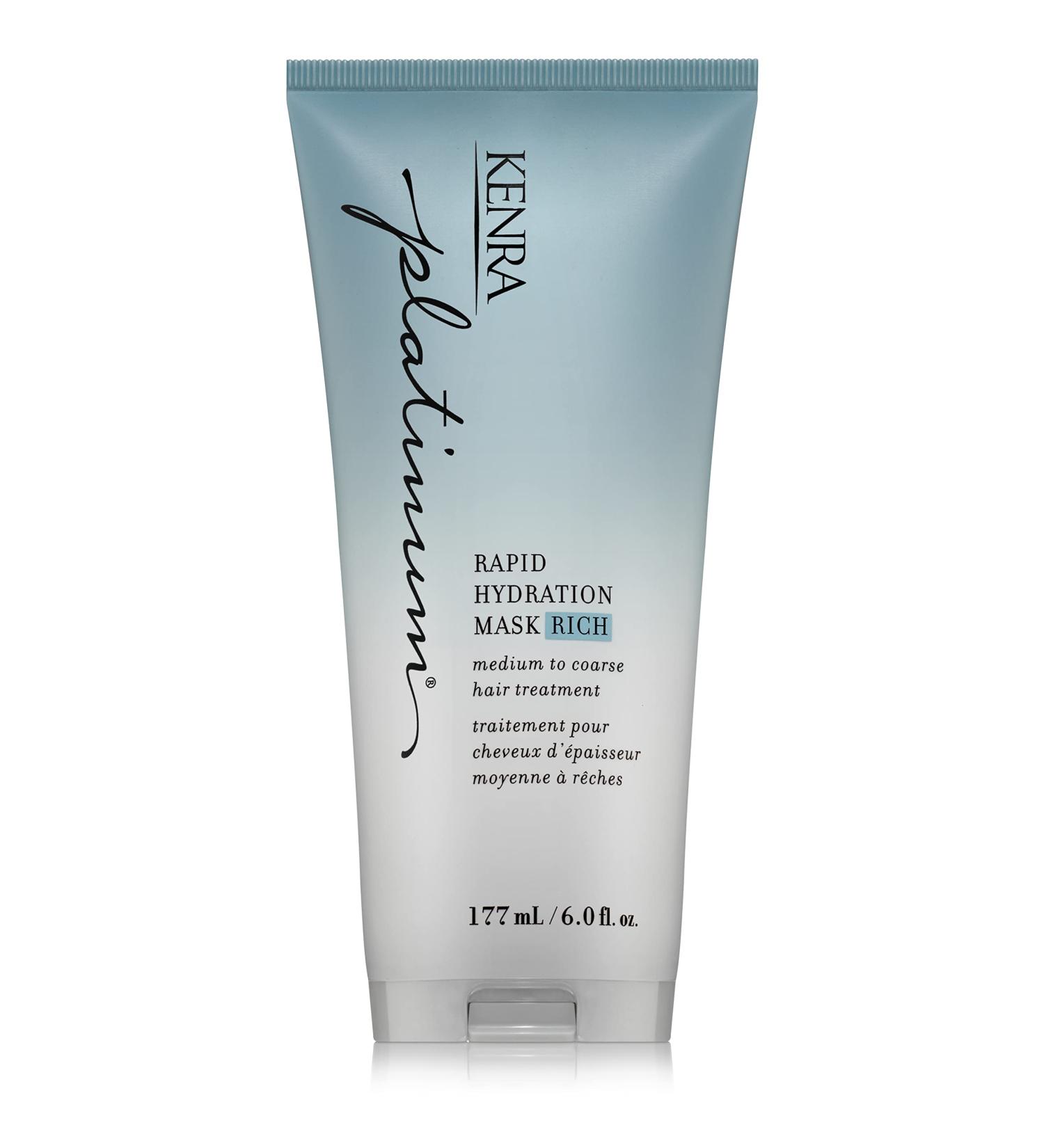 Kenra Platinum Rapid Hydration Mask Rich - 6 oz | Medium to Coarse Hair Treatment - Buy Online on GoSupps.com