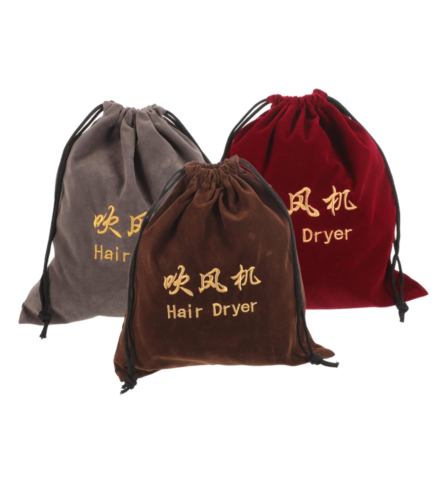 Beatifufu 3 Pcs Hair Dryer Storage Bag Hair Dryer Bag Hair Dryer Organizers Bag Hair Blow Dryer Bag Drawstring Storage Bags Hair Dryer Travel Bag Hair Dryer Carrying Bags Drawstring Bags - Buy Online on GoSupps.com