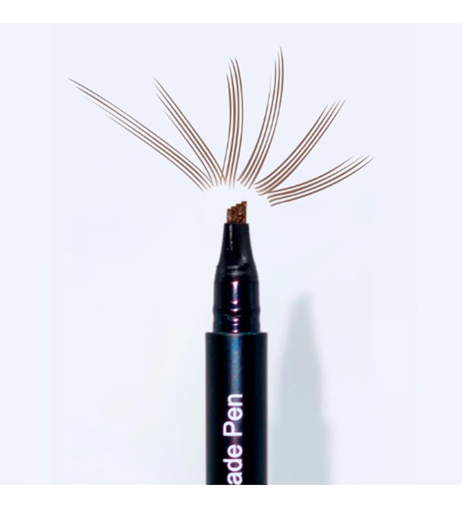 Waterproof Eyebrow Microblading Pen - Non-Smudge Bambi Brown for Thicker Fuller & Defined Brows - Buy Online on GoSupps.com