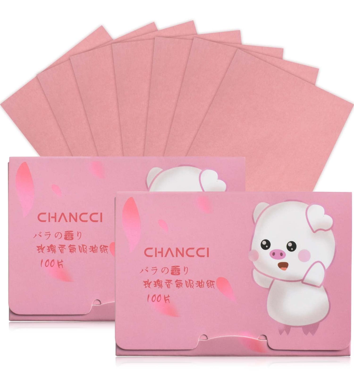 Rapidbok Blotting Paper for Oily Skin - 200 Leaves Oil Control Sheets | Pink Gesich Oil Absorbing Towels - Buy Online on GoSupps.com
