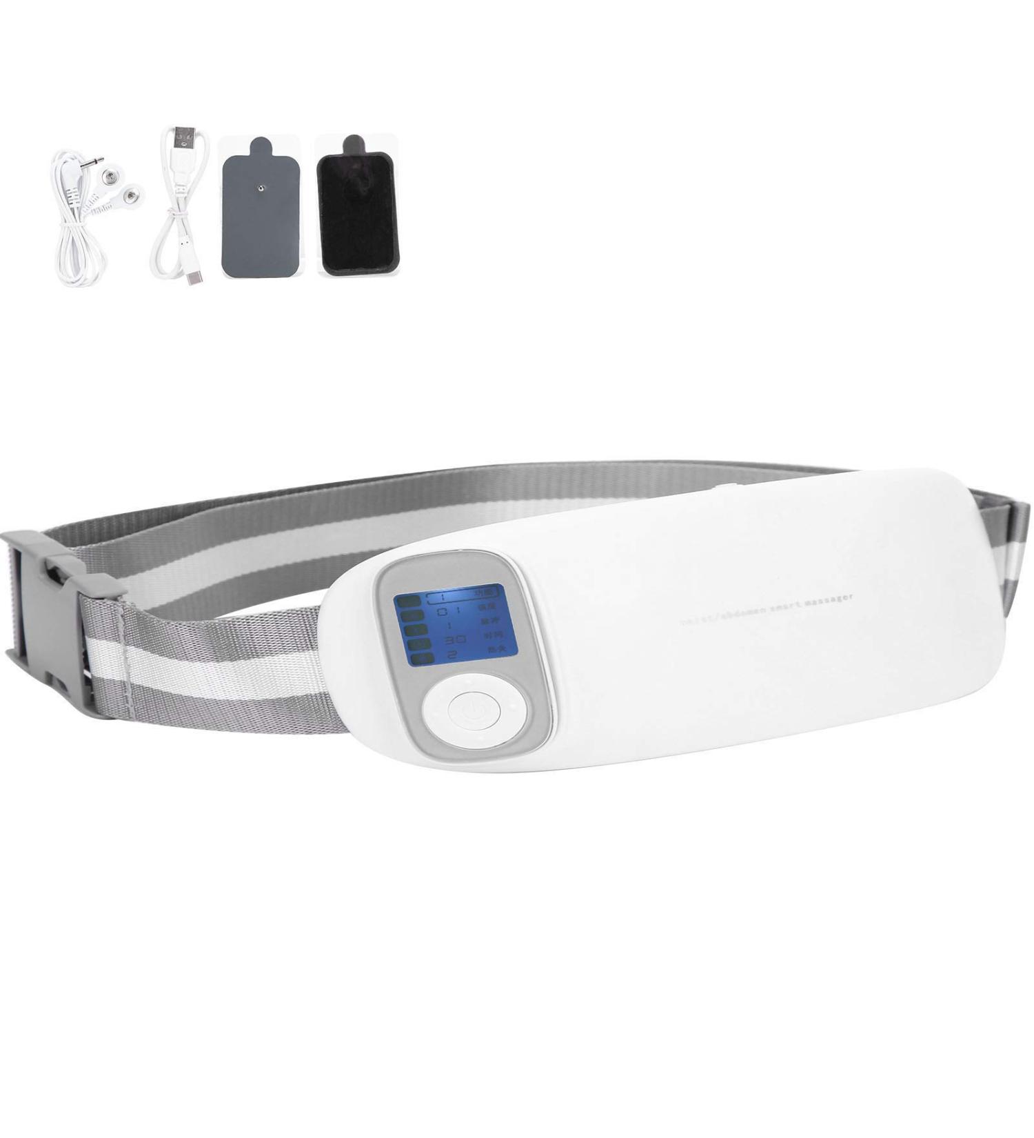 Waist Slimming Belts for Menstruation Relief - Hot Compress & Vibration Neck Massage for Dysmenorrhea & Stomach Cramps - Women s Belly & Uterus Warm Massage Belt - Buy Online on GoSupps.com