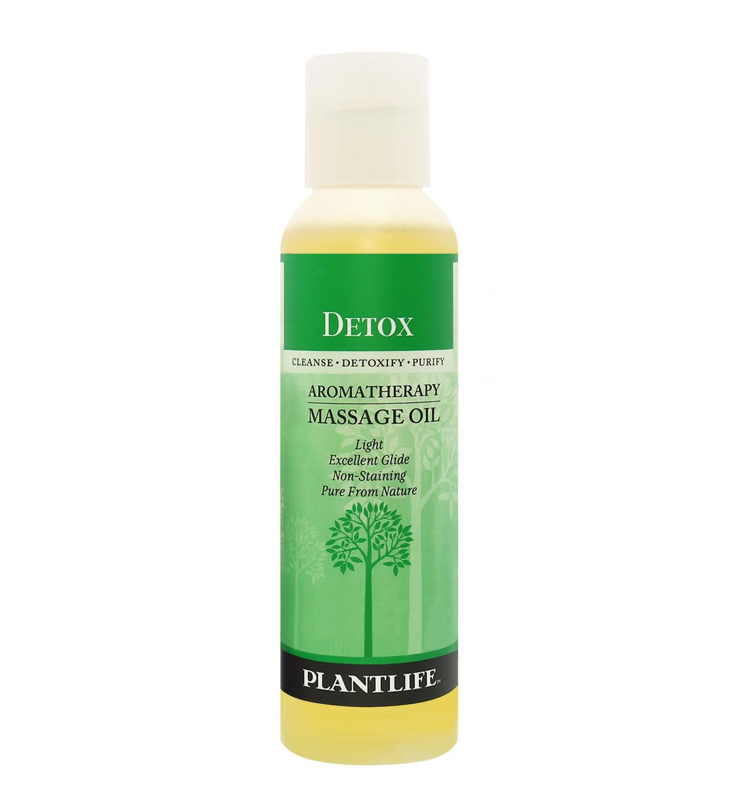 Buy Plantlife Detox Massage Oil - Deep Skin Absorption Mind & Body Benefits - Made in California 4 oz | International Shipping Available - Buy Online on GoSupps.com