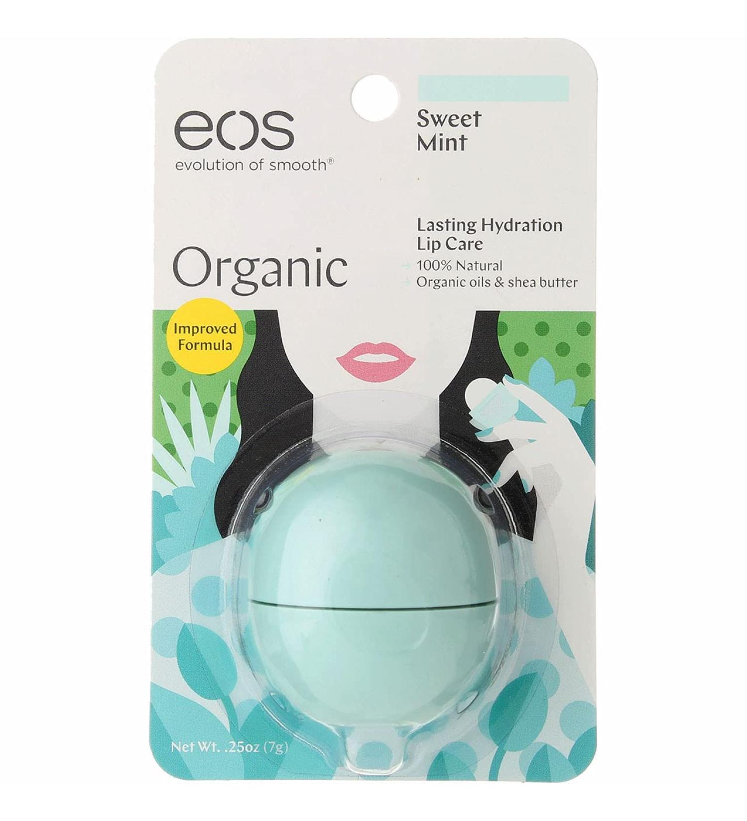 Eos Lip Balm Sweet Mint Size .25z Eos Lip Balm Sweet Mint .25z