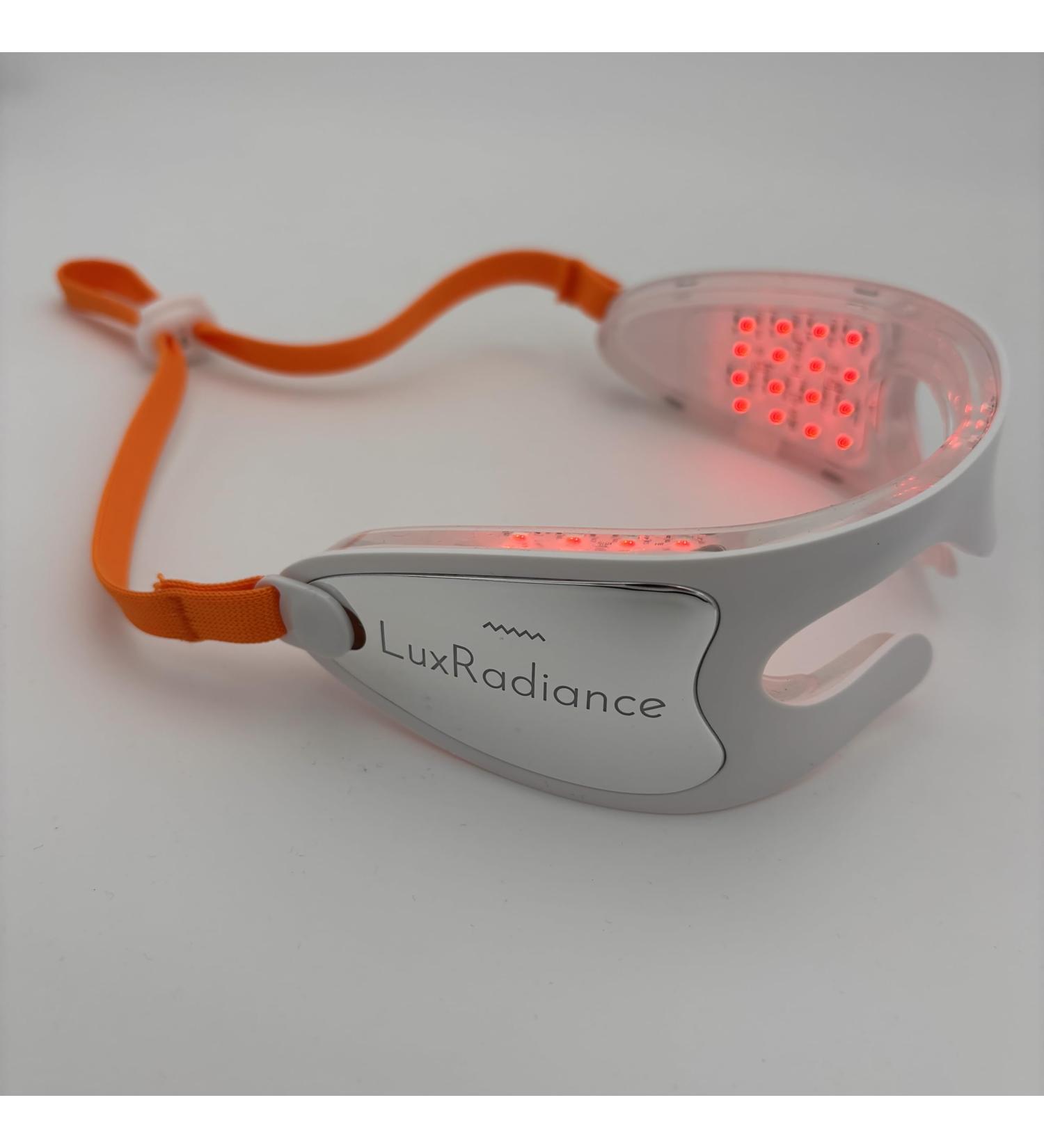 LuxRadiance LED EyeMax Pro: Boost Collagen Reduce Wrinkles + Puffiness and Firm Skin with State-of-The-Art LED Light Therapy Technology - Buy Online on GoSupps.com