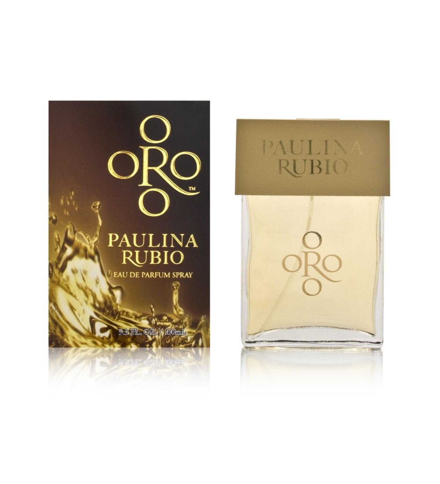 Paulina Rubio Oro By Paulina Rubio For Women. Eau De Parfum Spray 3.3 Oz / 100 Ml