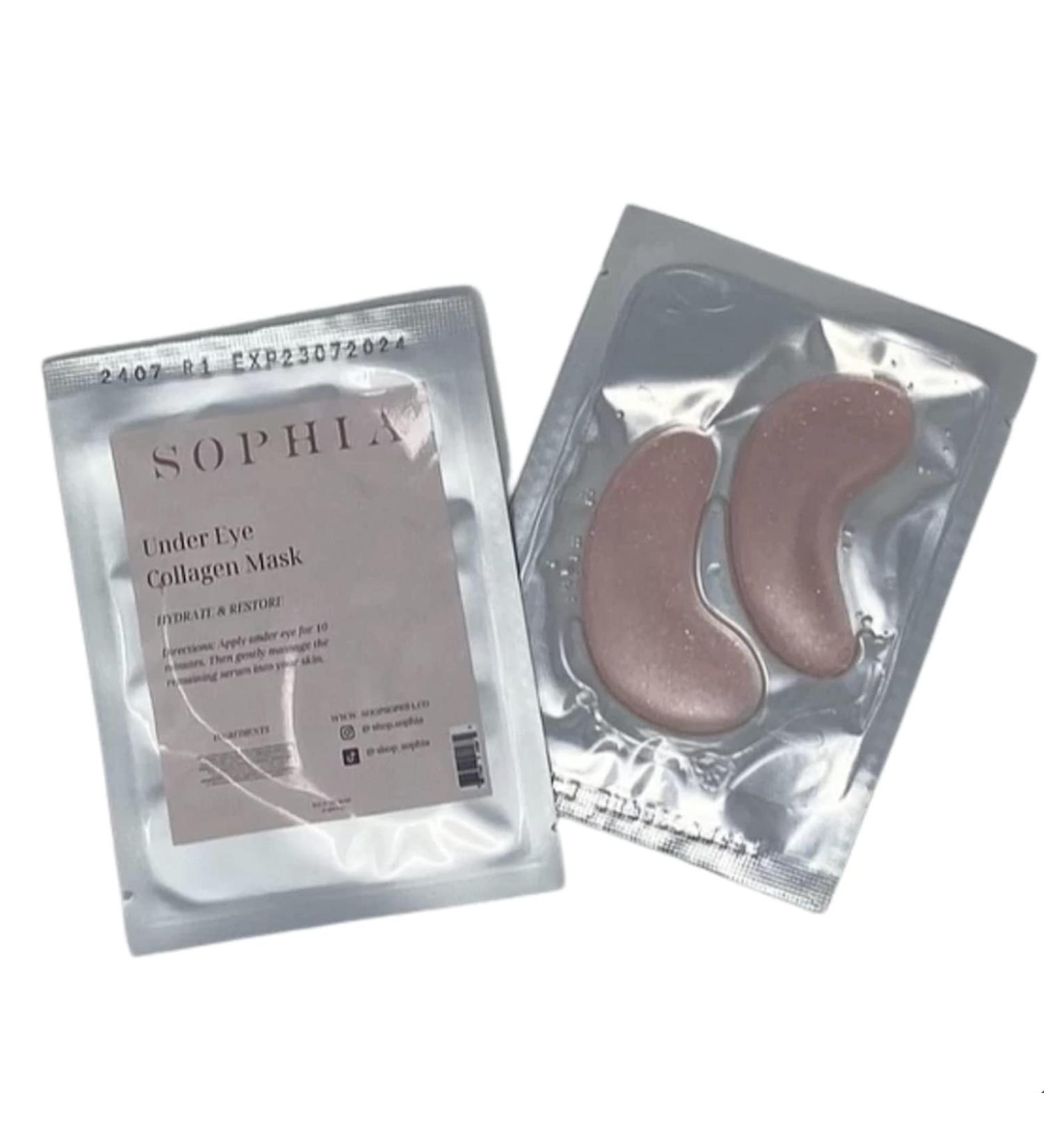 Collagen Under Eye Masks Pink