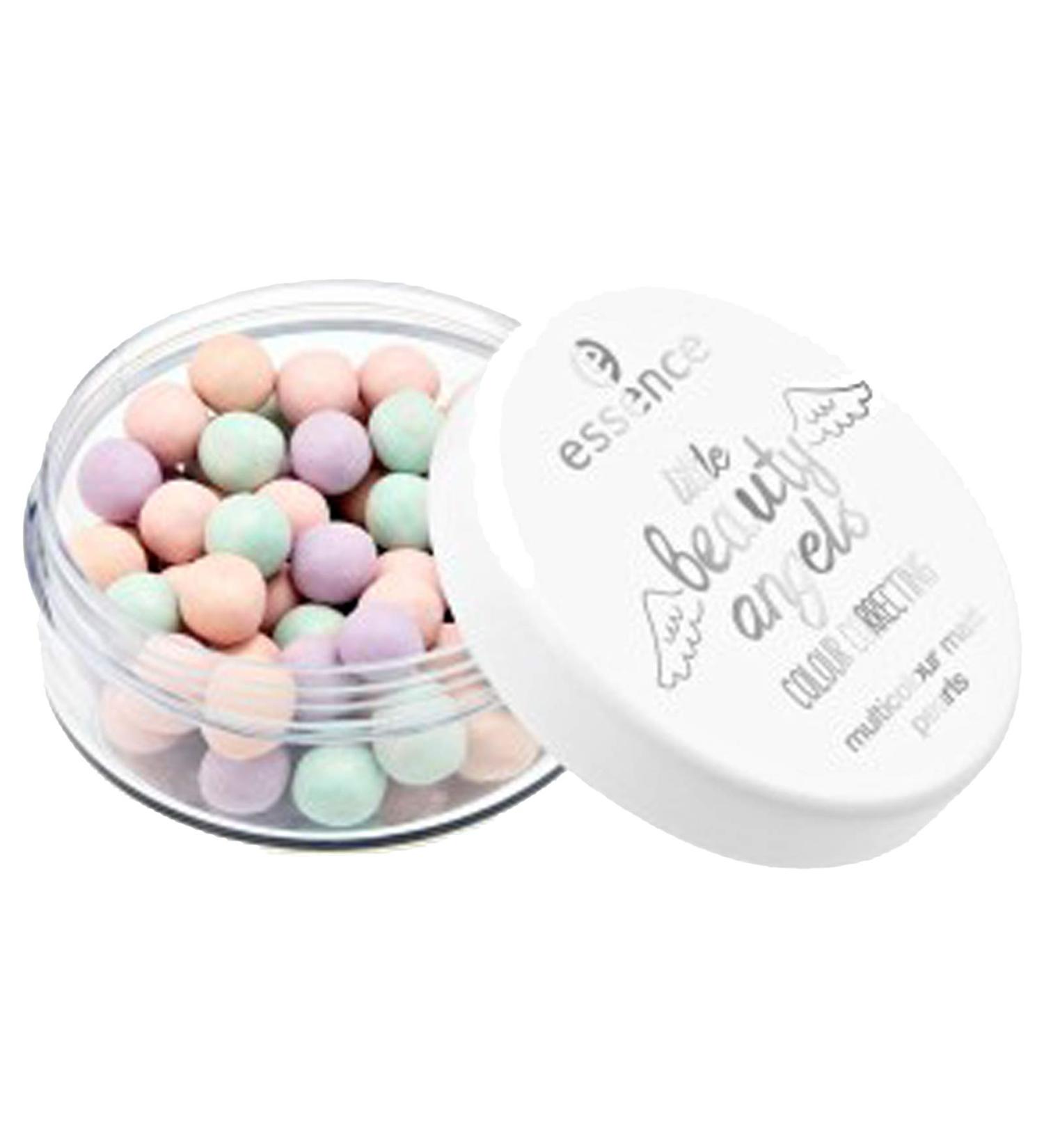 Essence Little Beauty Angels Color Correcting Multicolor Matt Pearls No. 01 Call Me a MultiTalent Angel Content: 14.17g of color -compensating beads for a matt and flawless finish.