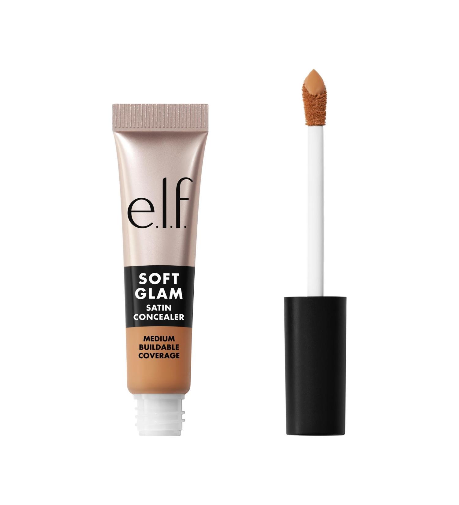 e.l.f. Soft Glam Satin Correcteur couvrance moyenne pour les impuret s et le contour des yeux ne se d pose pas durable v g talien et sans cruaut envers les animaux 33 Medium Warm - Buy Online on GoSupps.com