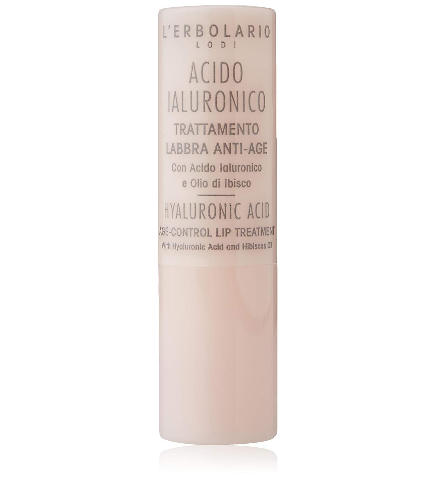 L'Erbolario Hyaluronic Acid Anti-Aging Lip Balm - 5ml | Hydrating Lip Care | Shop Internationally - Buy Online on GoSupps.com