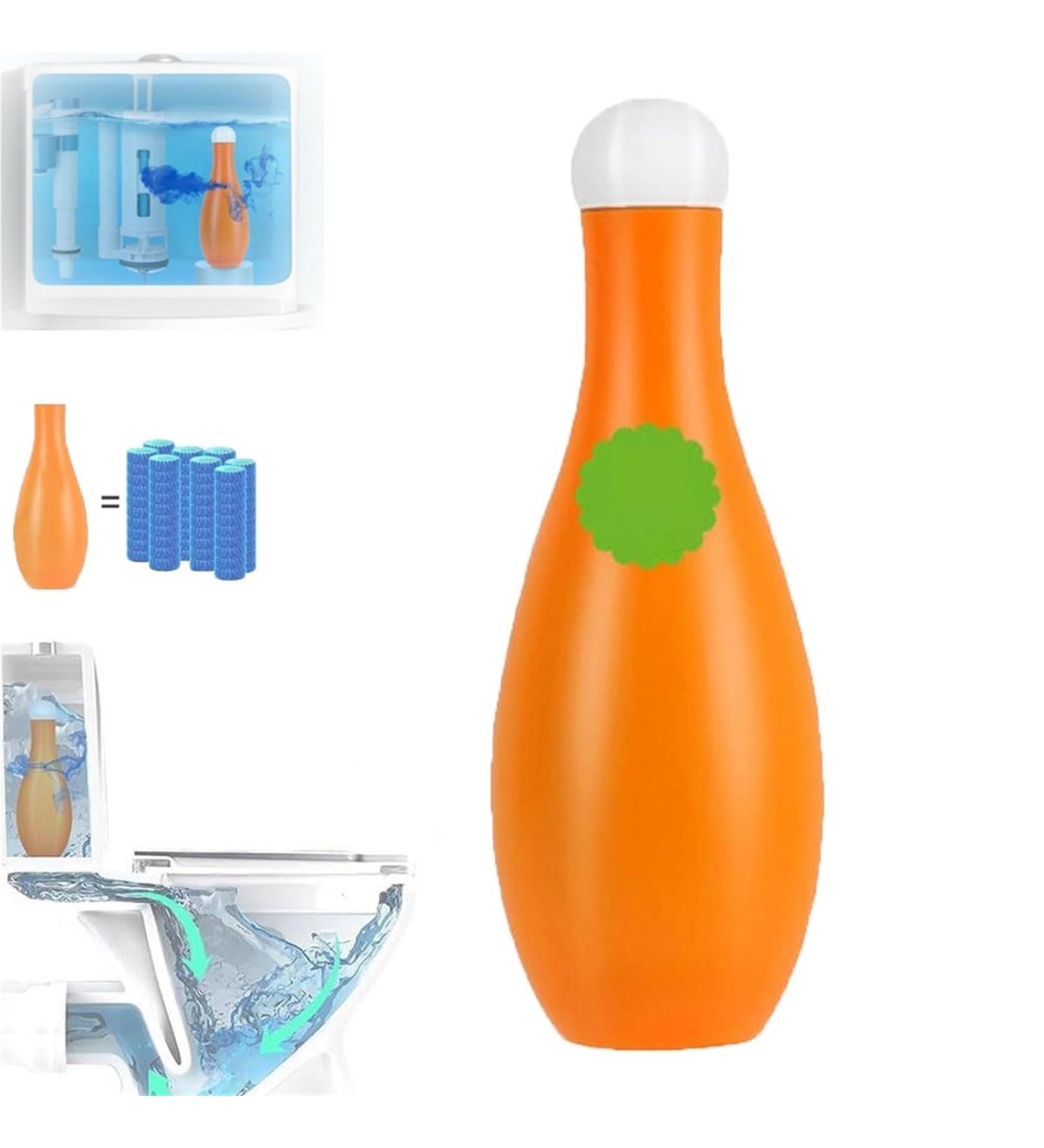 Bowling Blue Bubble Toilet Bowl Cleaner Bowling Toilet Cleaner Automatic Long-Lasting Toilet Bowl Cleaner in Bottle Toilet Cleaner for Cistern (Color : 1pc) - Buy Online on GoSupps.com