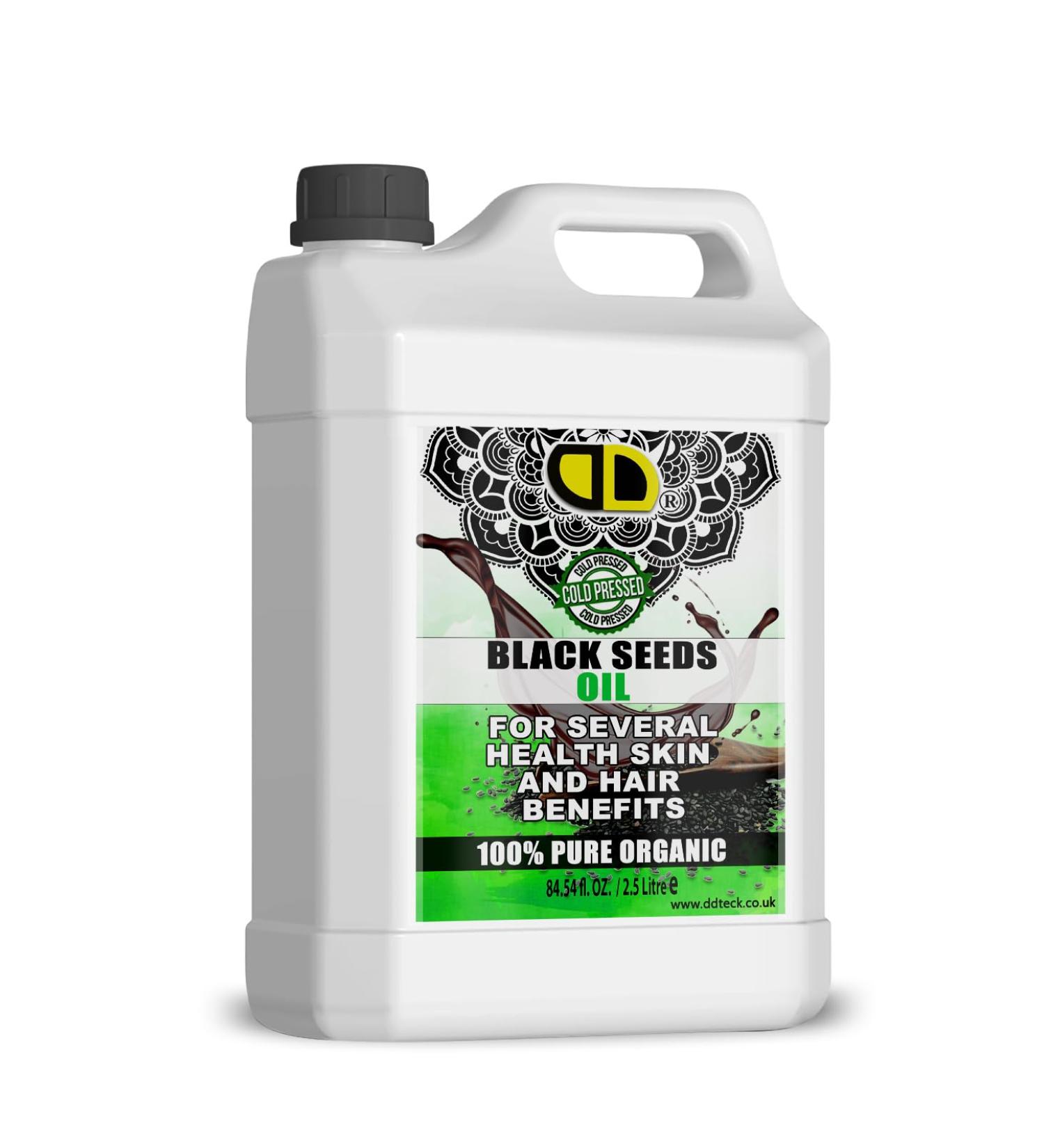 DD teck Organic Cold Pressed Black Seed Oil Thymoquinone High Cold Resistance & Freshly Pressed 100% Pure Virgin