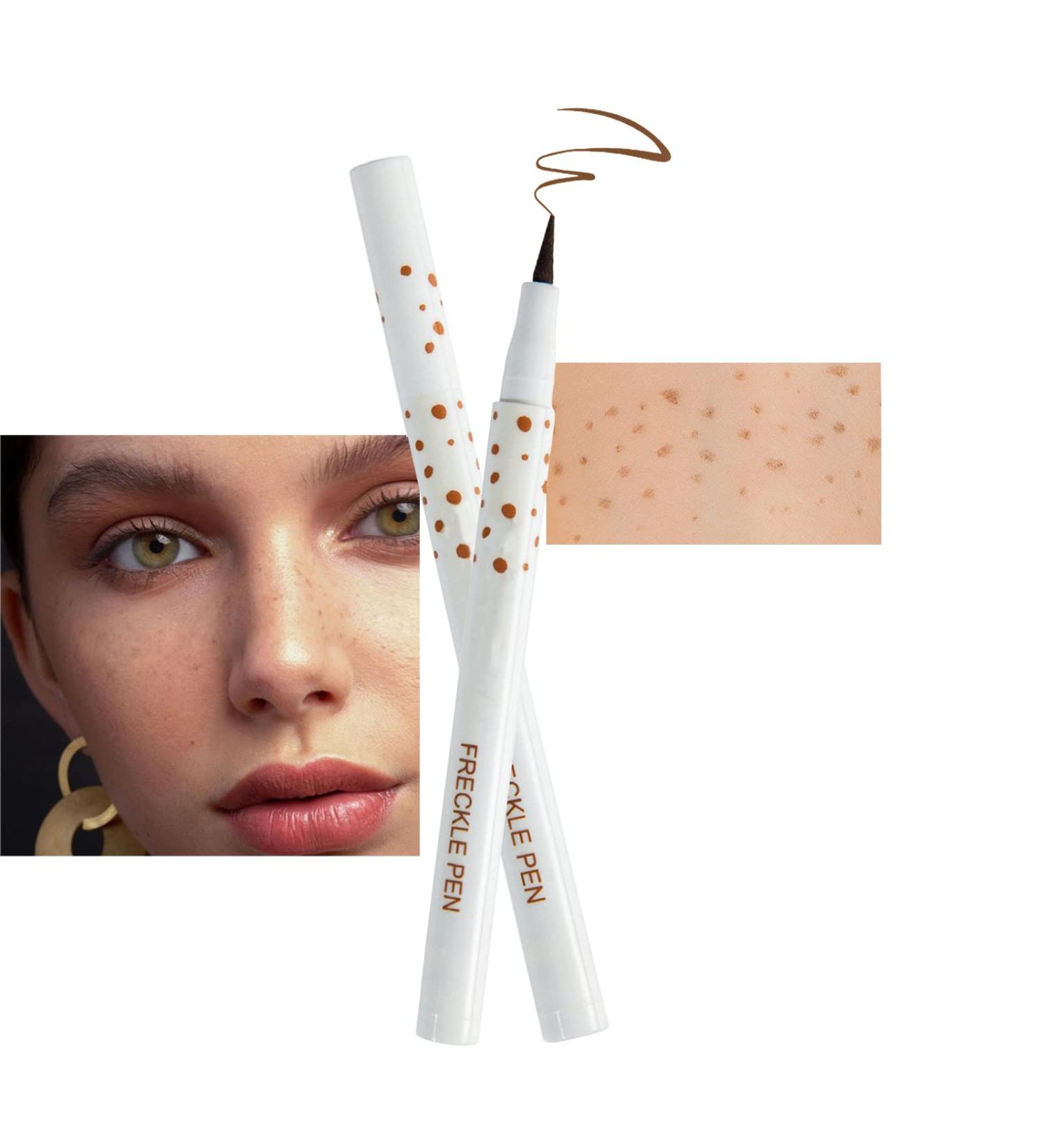 Rosarden Freckle Pen: Waterproof Long Lasting Faux Freckle Makeup for Natural Sunkissed Skin | Light Brown - Buy Online on GoSupps.com