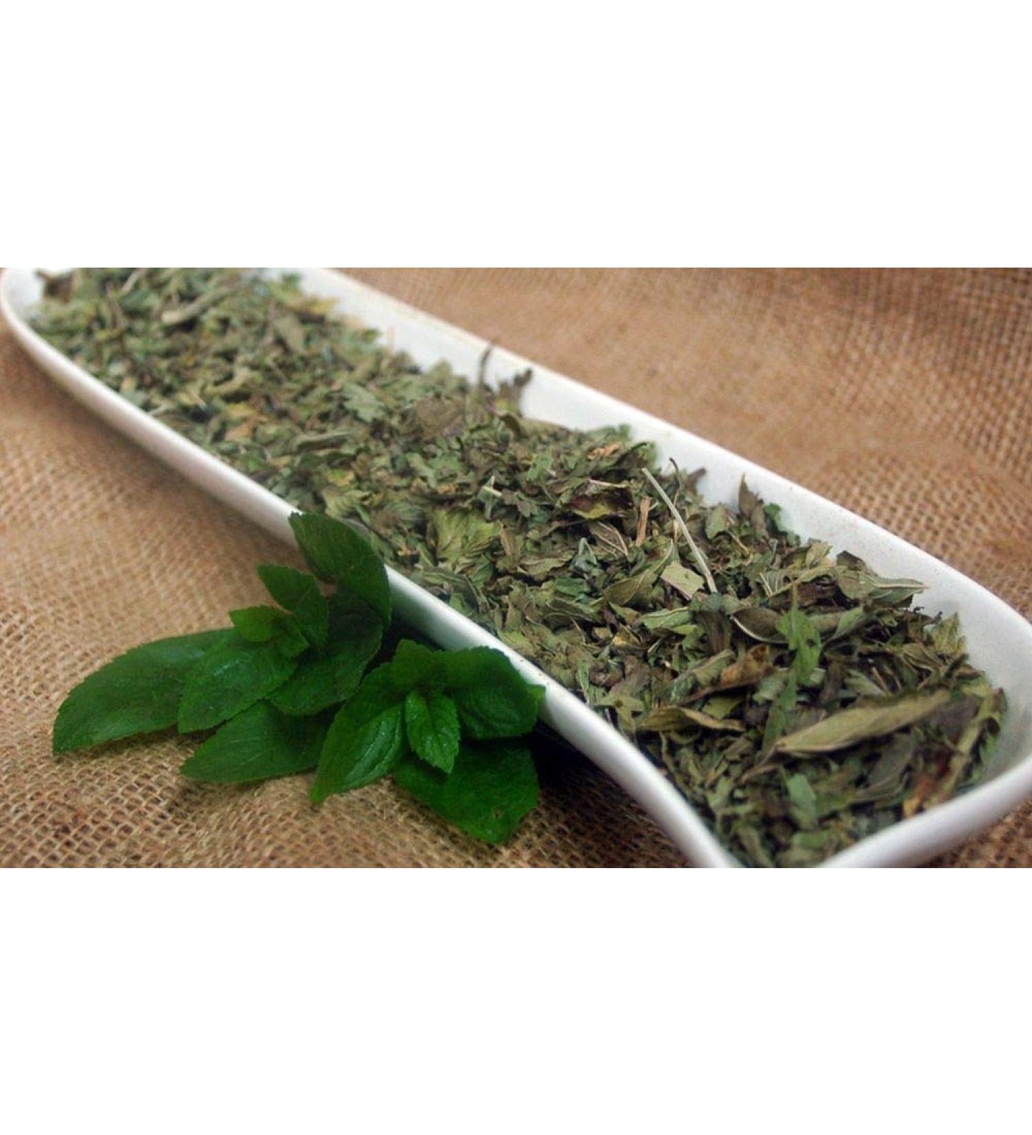 Krauterino24 Krauterino24 - Complete peppermint leaves Quantity: 1000g