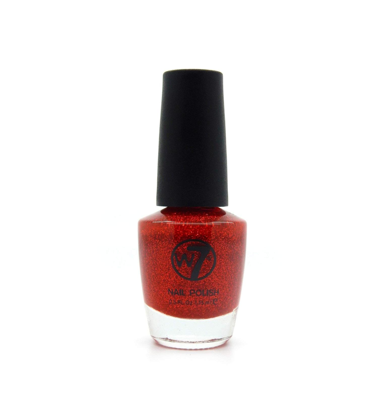W7 Cosmetics Nail Polish Number 2 Red Dazzle 15 ml