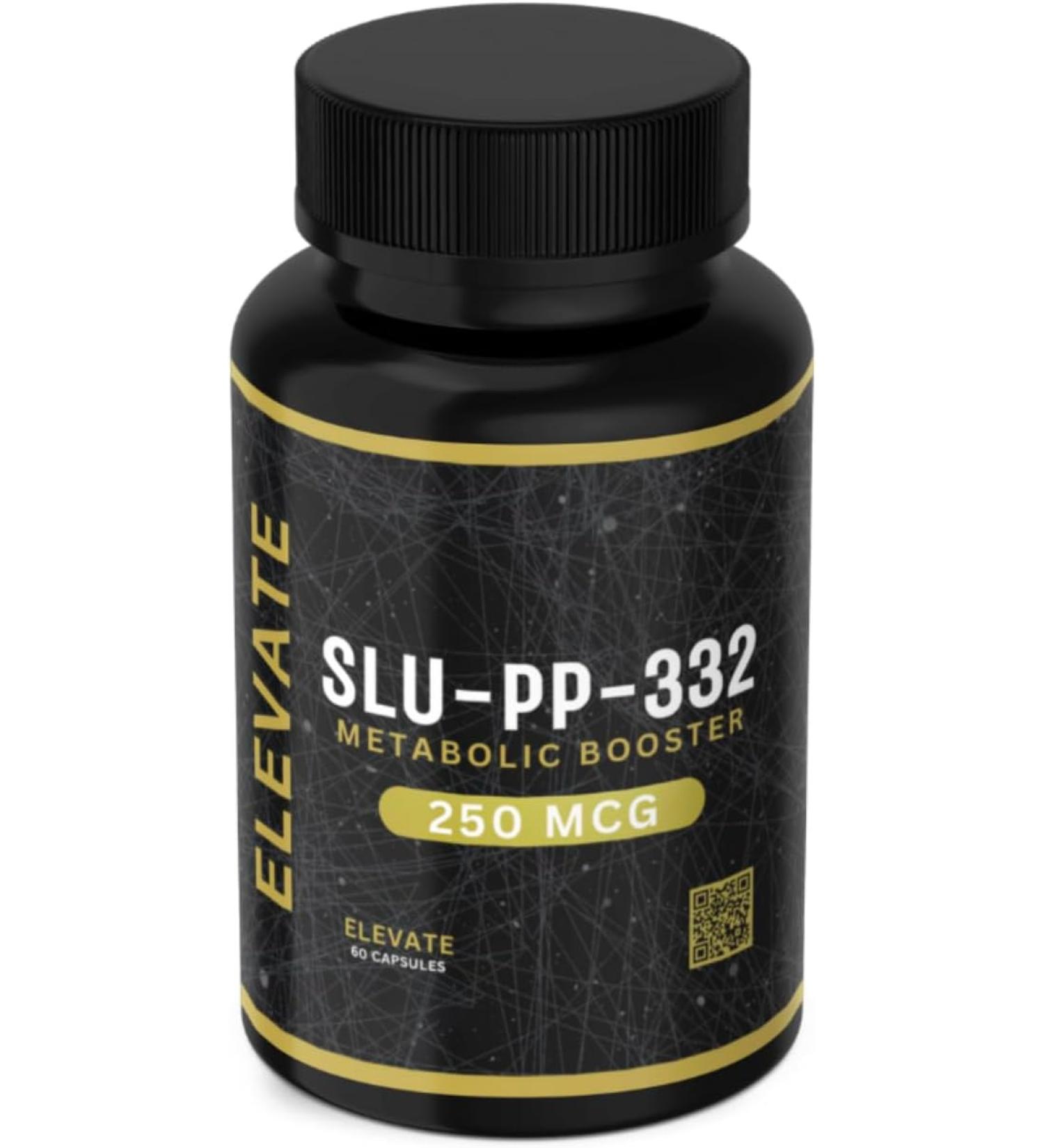 Elevate Supplements SLU-PP-332 250mcg 60 Capsules - Advanced Cellular Support Formula Promotes Energy Metabolic Health & Longevity - Premium Wellness Supplement - Buy Online on GoSupps.com