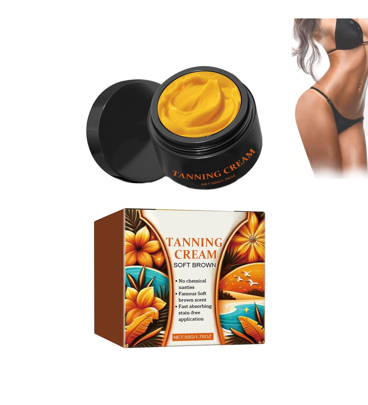 Mikabila (04)50g Tanning Accelerator Cream Long Lasting Sunbed Cream Natural Ingredients Tanning Cream for Sunbeds & Outdoor Sun Achieve a Natural Tan Sunbed Cream Effective in Outdoor Sun - Buy Online on GoSupps.com