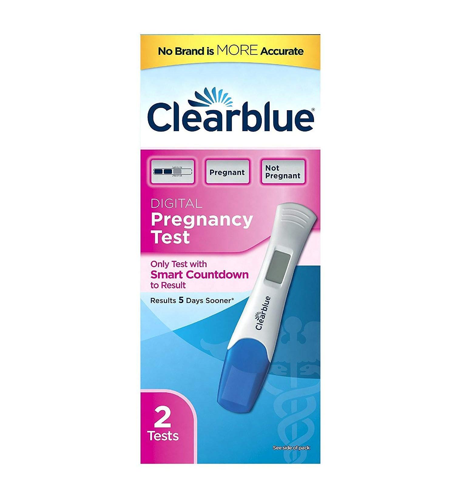 Clearblue Total Digital Pregnancy Test, 2 Tests