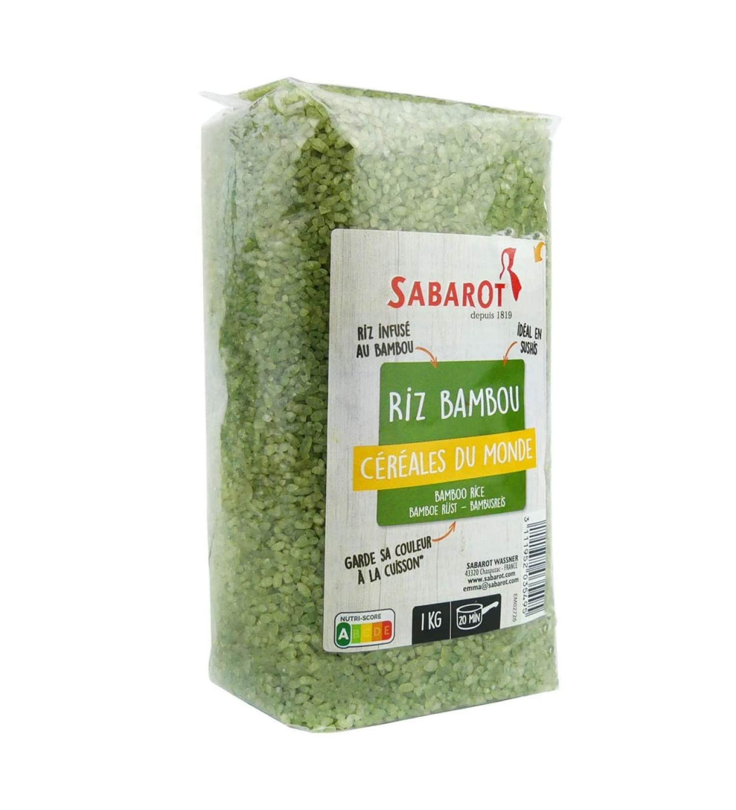 Sabarot - Bamboo rice - Bag 1 kg - Buy Online on GoSupps.com