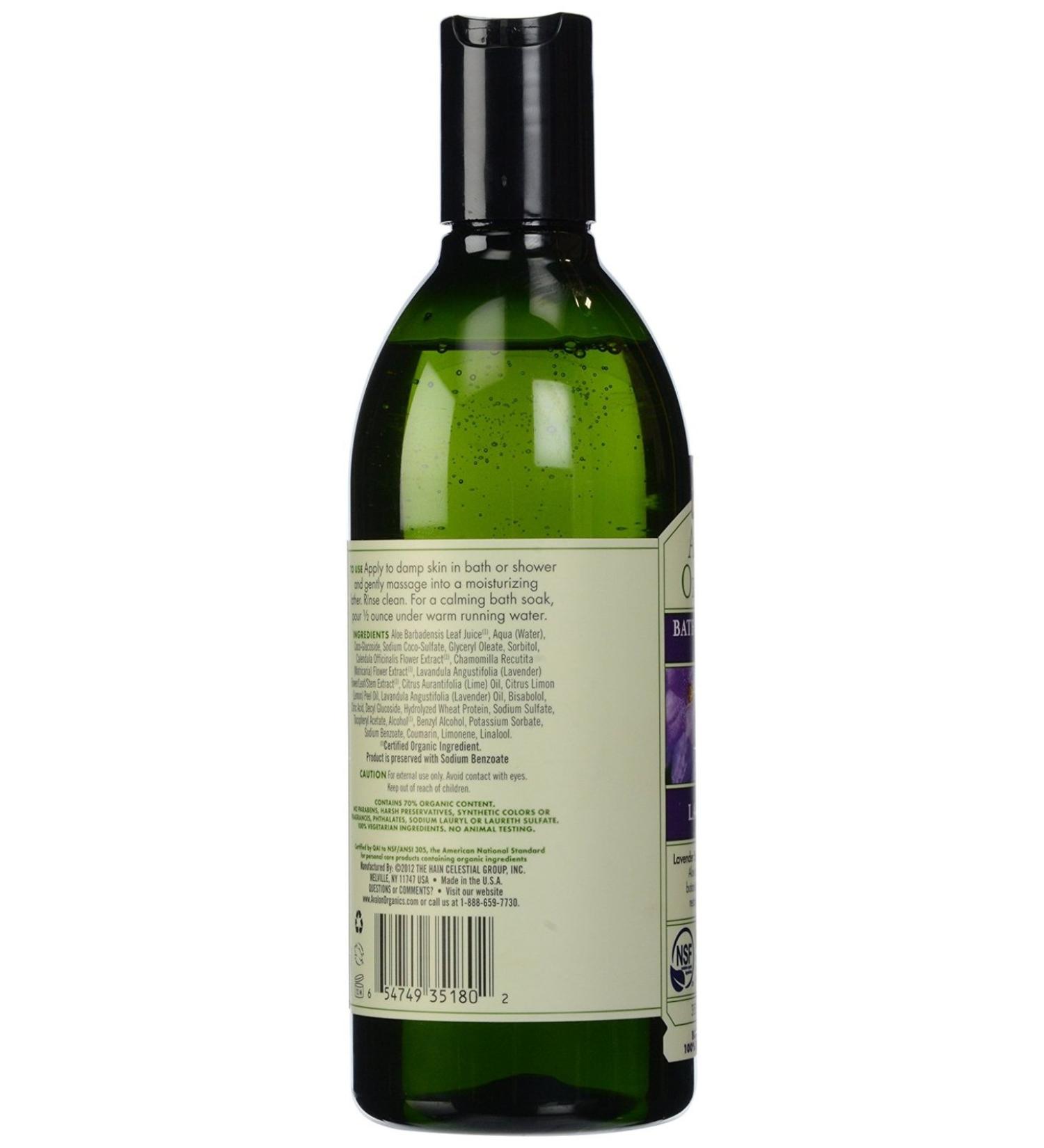 Buy AVALON BATH & SHOWER GEL - Lavender 12 fl oz | Soothing Aromatherapy for Ultimate Relaxation | International Shipping Available - Buy Online on GoSupps.com
