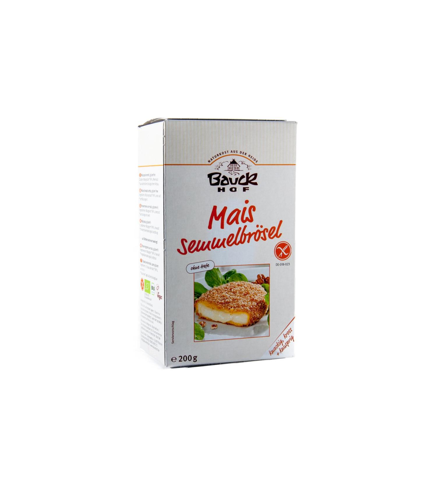 Bauckhof Bio Mais-Paniermehl (200 g) - Buy Online on GoSupps.com