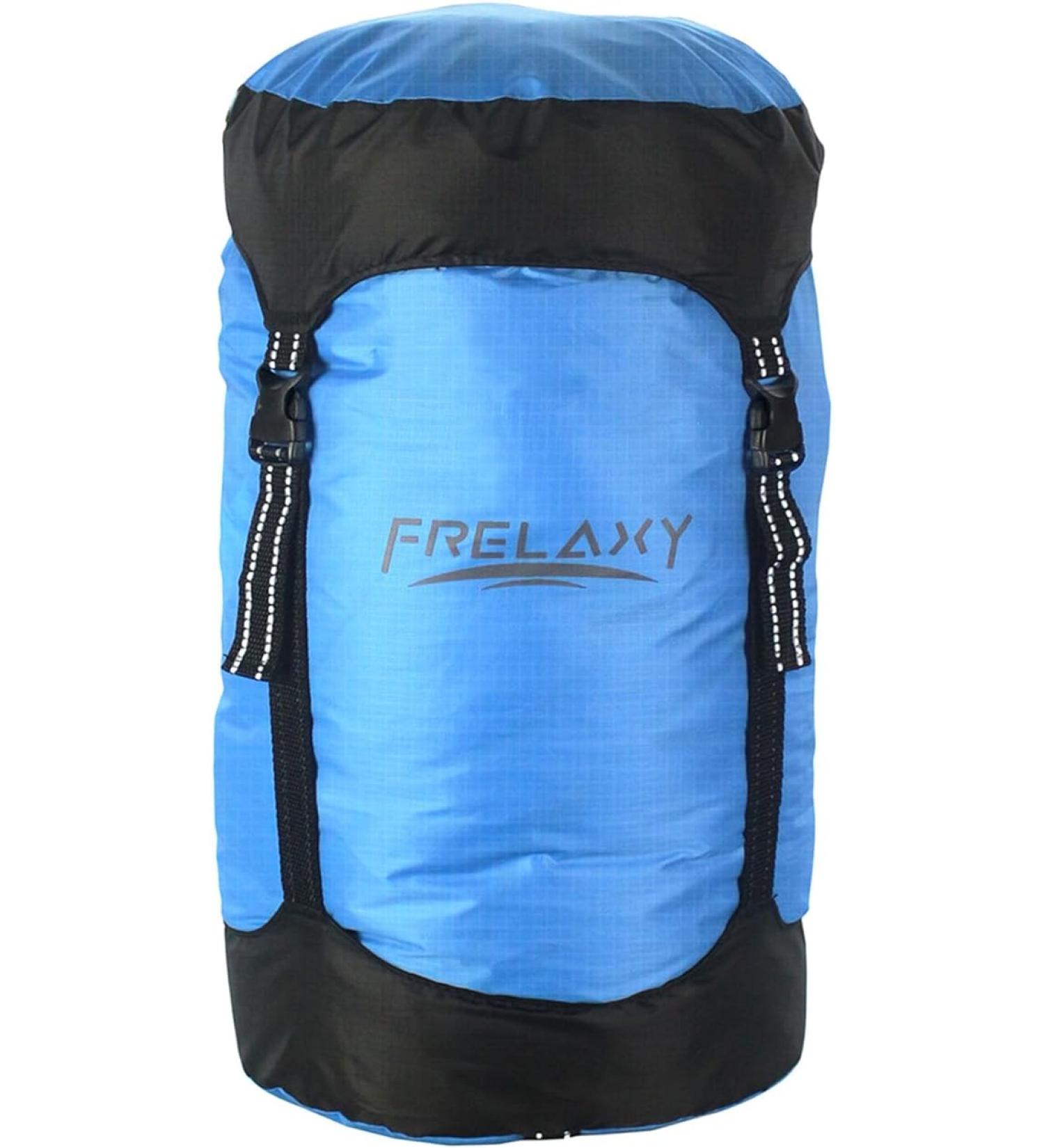 Frelaxy Compression Sack, 40% More Storage! 11L/18L/30L/45L/52L Compression Stuff Sack, Water-Resistant & Ultralight Sleeping Bag Stuff Sack - Space Saving Gear for Camping, Hiking - Buy Online on GoSupps.com