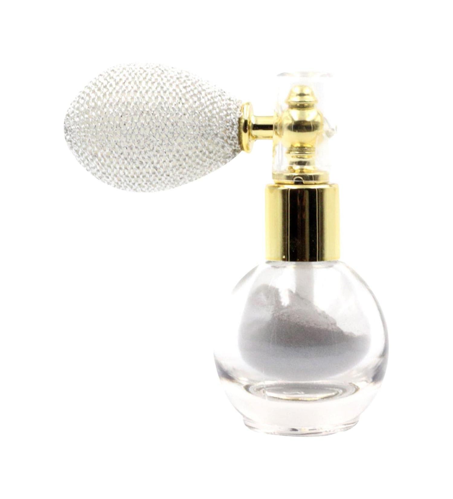 Highlighter Powder Spray Face High Gloss Spray Glitter Eyeshadow Pressed Powder Sparkle Powder Spray for Women Hair Nails Makeup Face Body Cosmetic (Silver) - Buy Online on GoSupps.com