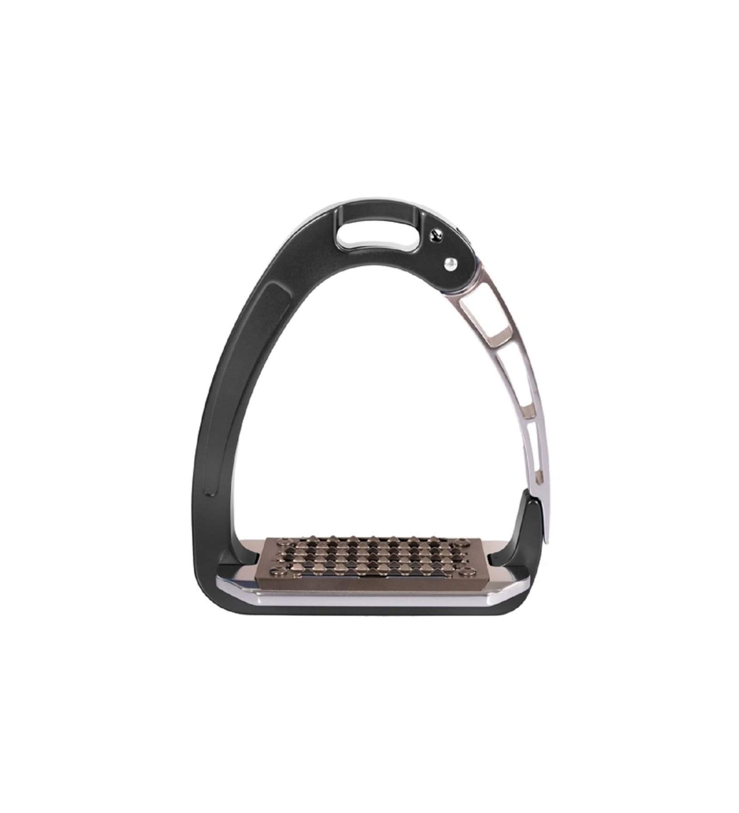 Acavallo Arena Aluplus Safety Stirrups Charcoal
