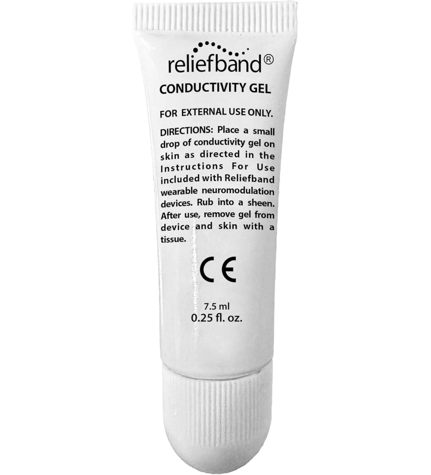 Reliefband Conductivity Gel - 1 Gel Tube | Fast-Acting Formula - Buy Online on GoSupps.com