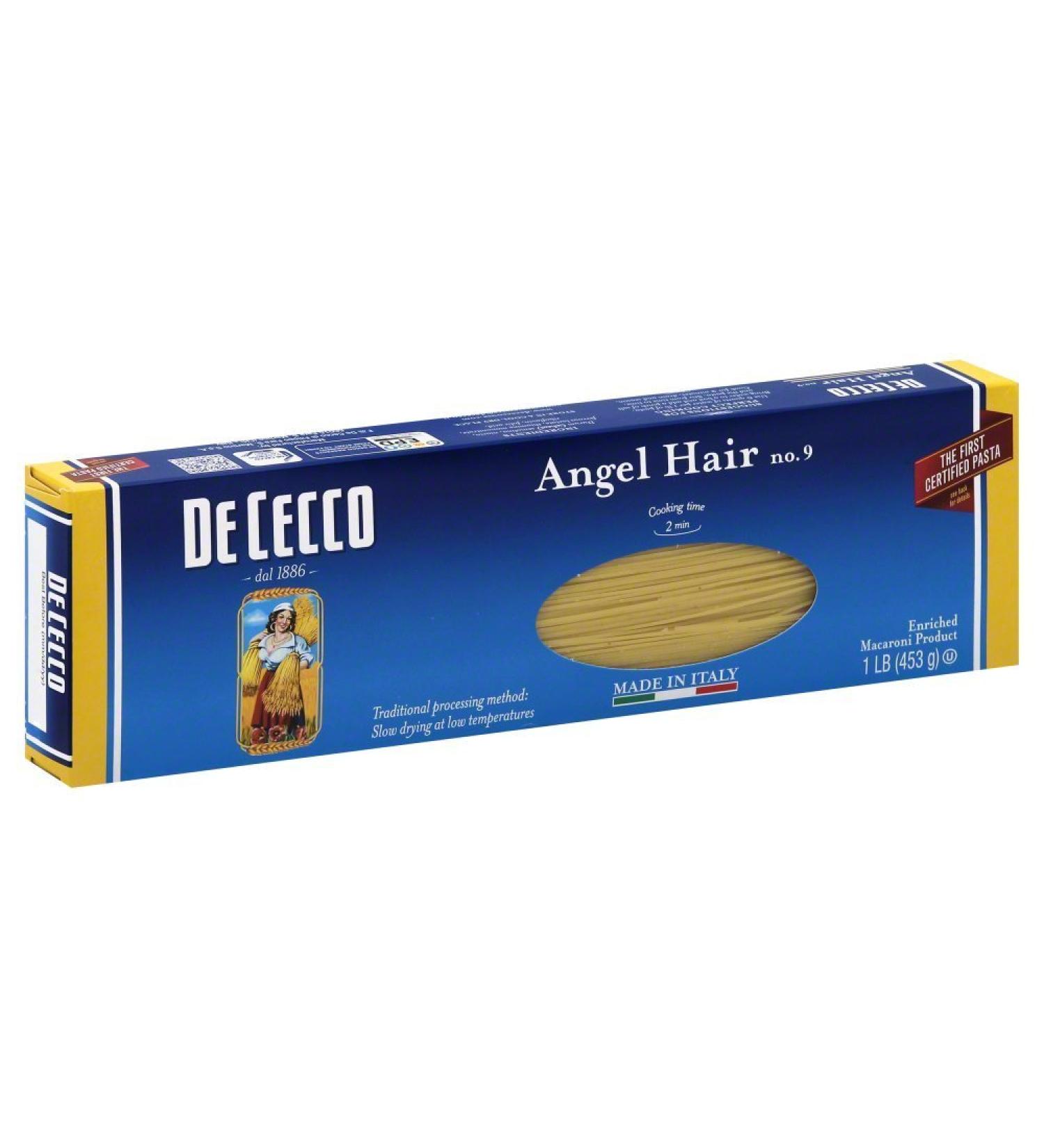 De Cecco Pasta Angel Hair - Pack of 6