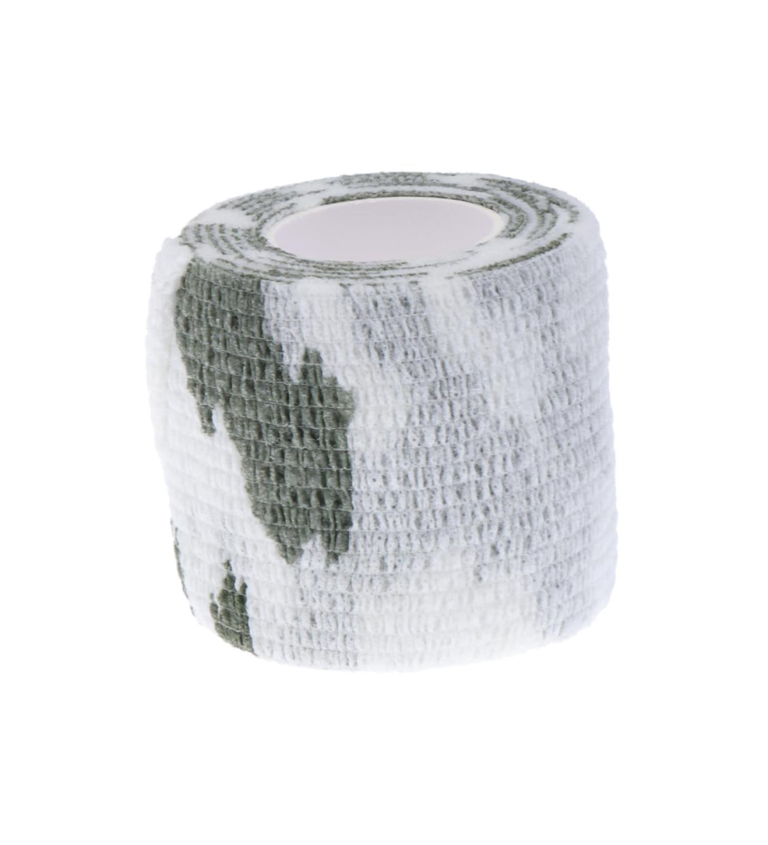 BESPORTBLE 1 Roll Cotton Self Adhesive Camo Tape - Cohesive Athletic Tape for Sports | Compression & Outdoor Use | Size 2 - International Shipping Available - Buy Online on GoSupps.com