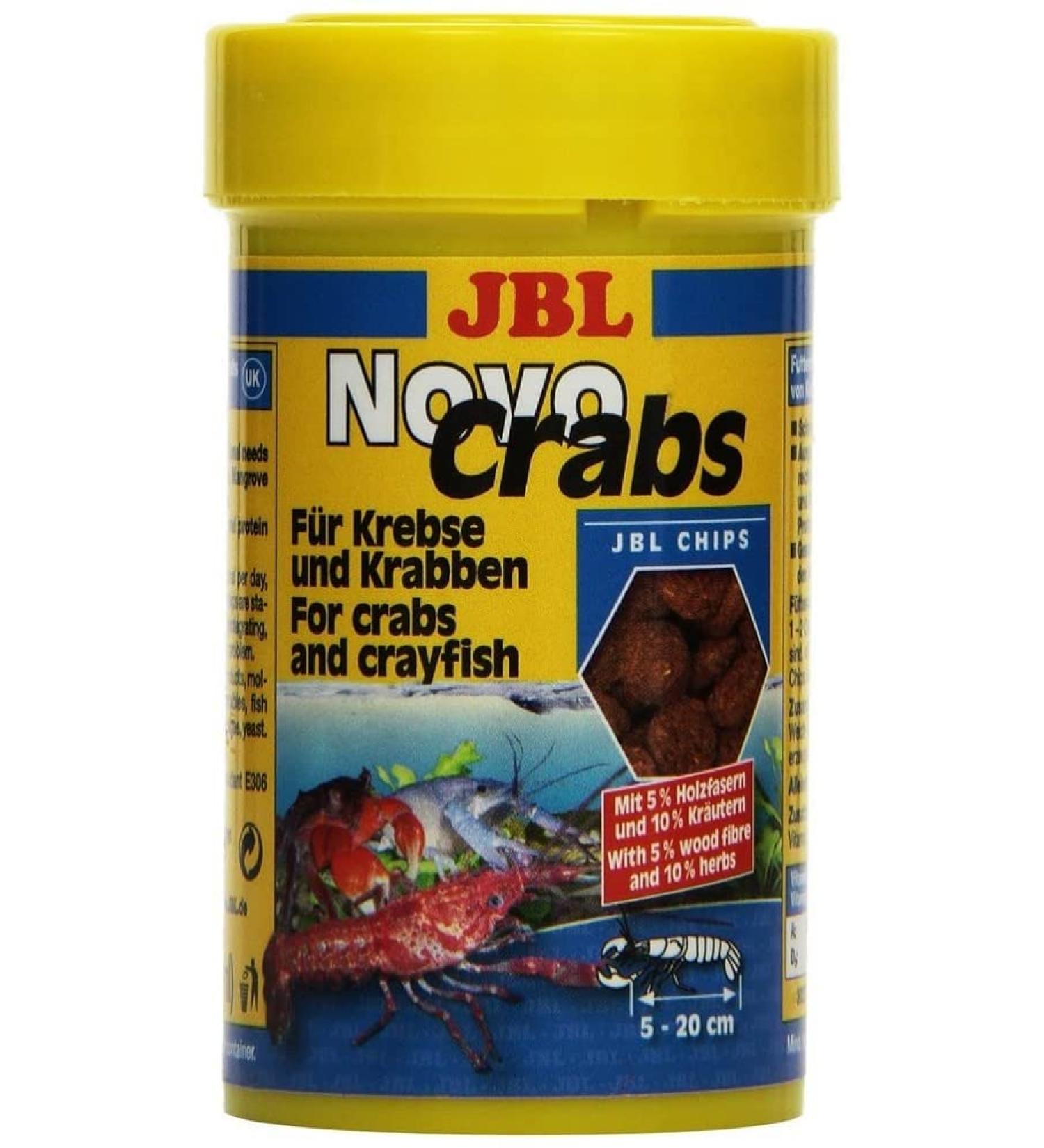 JBL NovoCrabs 30273 - Complete Food for Crabs | 100ml Tablets for 5-20 cm Crabs | International Shipping Available - Buy Online on GoSupps.com