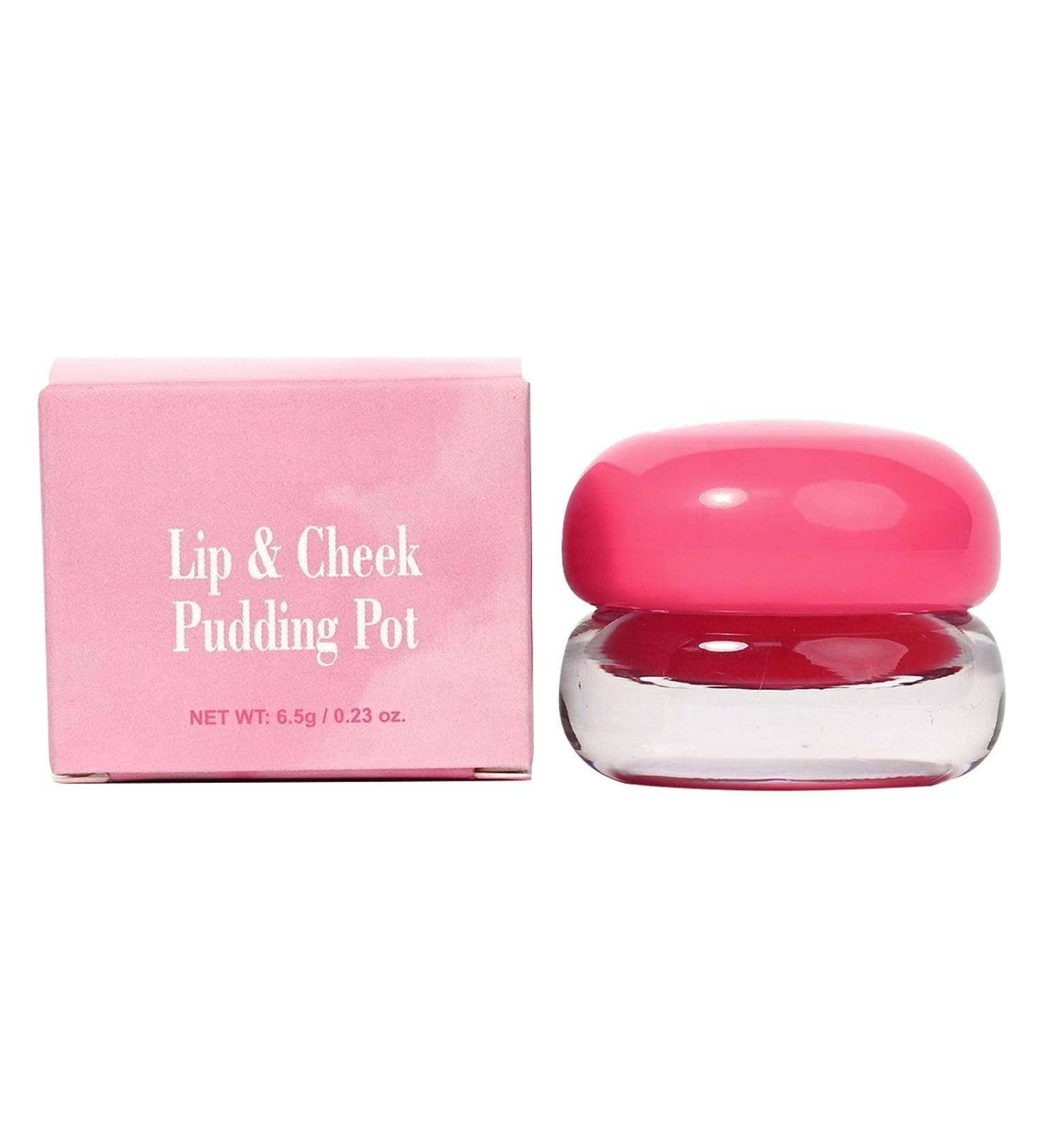 Lip & Cheek Blurry Pudding Pot Makeup Blush Buildable Lightweight Multi-Use Soft Matte Finish Lip Clay For Lipstick And Even Blurring Pot 6.5g (#4 0.23 Oz) 6.5 g (Pack of 1) #4 - Buy Online on GoSupps.com