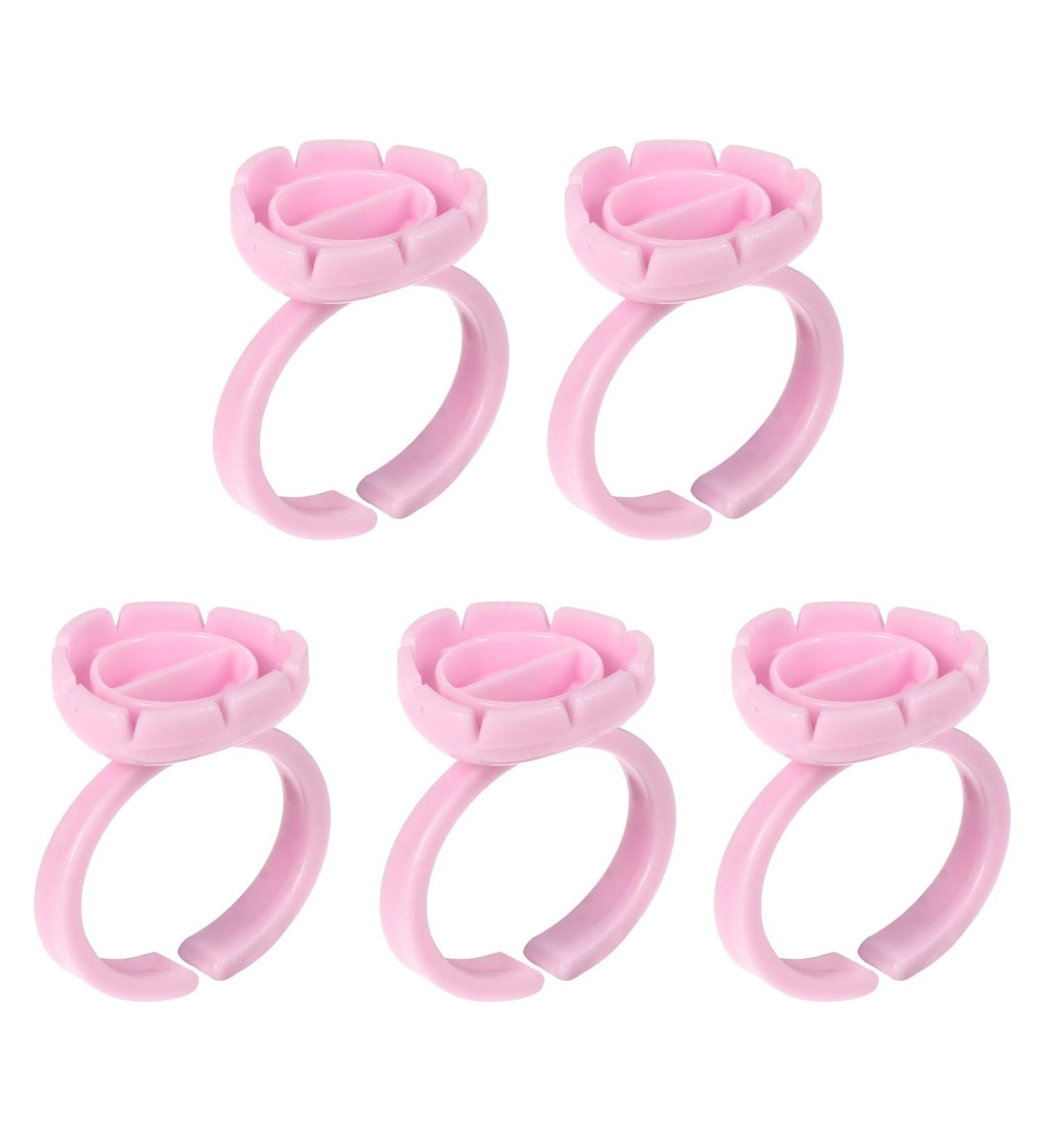 Beavorty Coupelle Pigments Rose pour Extensions de Cils Support Anneau Brod Pratique Conteneur Maquillage Professionnel pour Colle Faux Cils Outil L ger et Fiable pour Salon - Buy Online on GoSupps.com