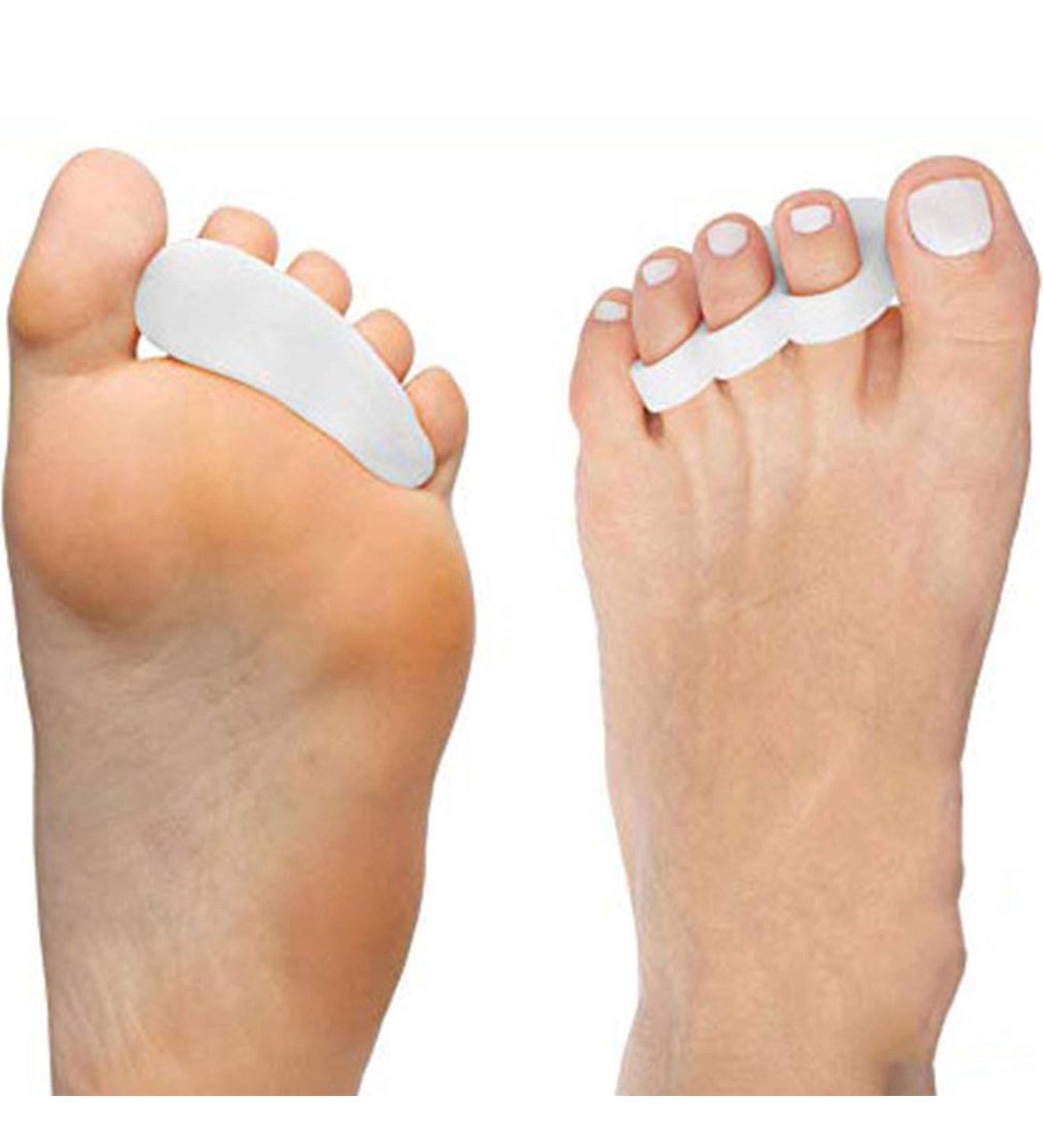 Pedimend Gel Hammer Toe Splint Cushion | Toe Separators & Spacers for Hammertoes | Foot Care for Men and Women (White) - Buy Online on GoSupps.com