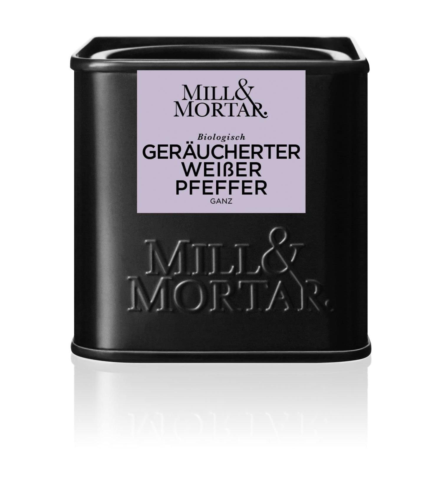 Mill Mortar Mill & Mortar smoked white pepper whole organic 50 g - Buy Online on GoSupps.com