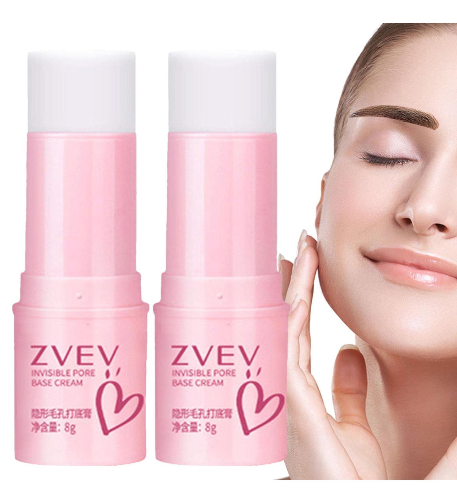  Xiaoxin Invisible Pore Base Cream 8g Waterproof Concealer Stick Invisible Pore Primer Stick Non-greasy Skin-brightening corrector for nose forehead chin collarbone etc. - Buy Online on GoSupps.com
