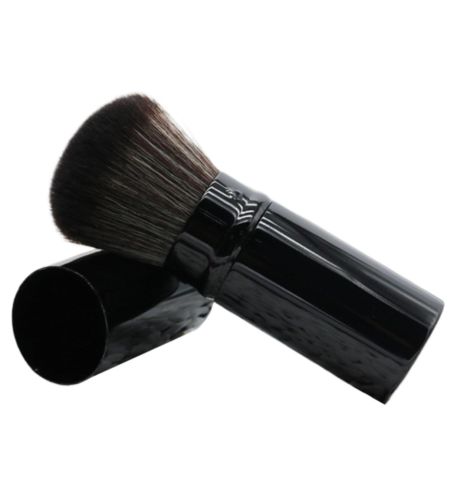Blush Brush 4 Inch Retractable Blush Brush Travel Bronzer Brush Portable Makeup Brushes with Cover Powder Brushes for Blush Sunscreen Bronzer Powder Cosmetics - Buy Online on GoSupps.com