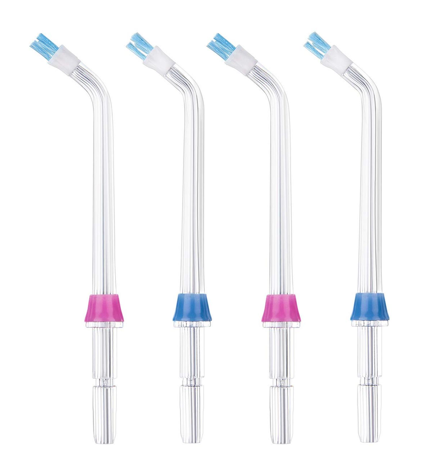 Plaque Seeker Replacement Tips - 4 Pack for Waterpik & Oral Irrigators - Buy Online on GoSupps.com