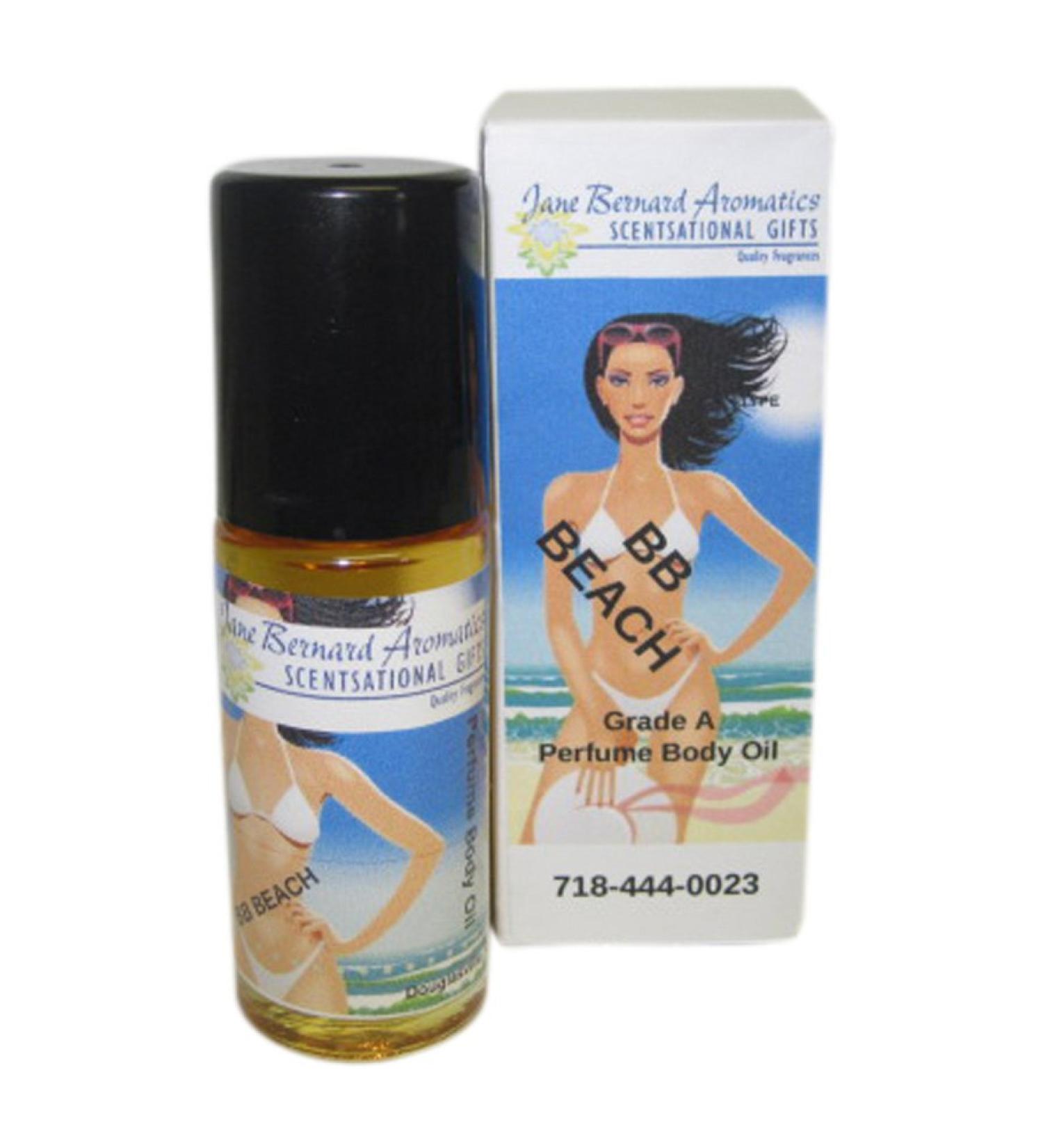 Jane Bernard Perfumed Body Oil 7988 Inspired by *BB BEACH_Type Women Fragrance - Long Lasting Scent | Skinsafe_1 ounce Jumbo Roll On_Grade A Oil - Buy Online on GoSupps.com