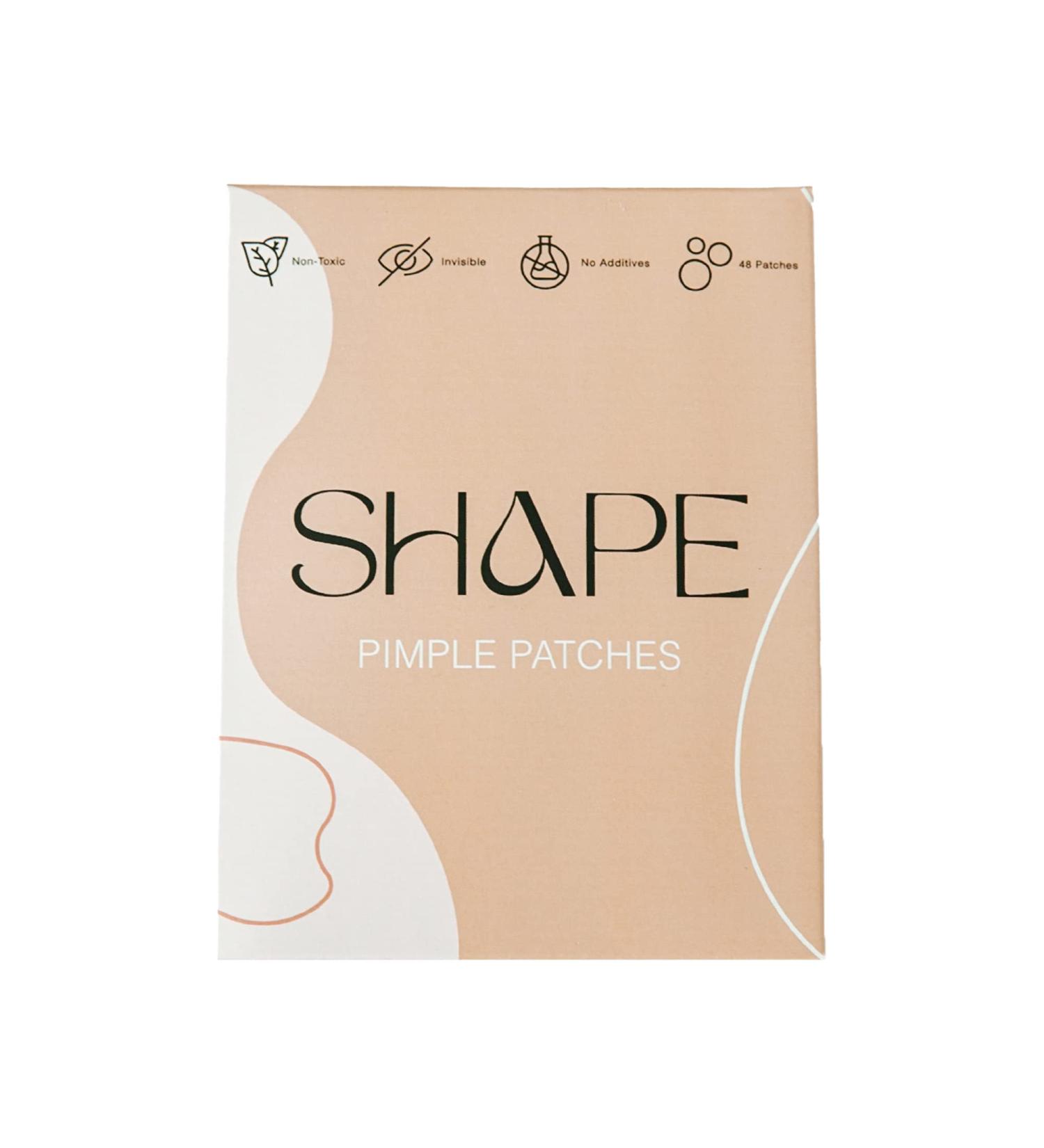Shape Pimple Patches - Acne Support with Multiple Sizes (48 Count) - Buy Online on GoSupps.com