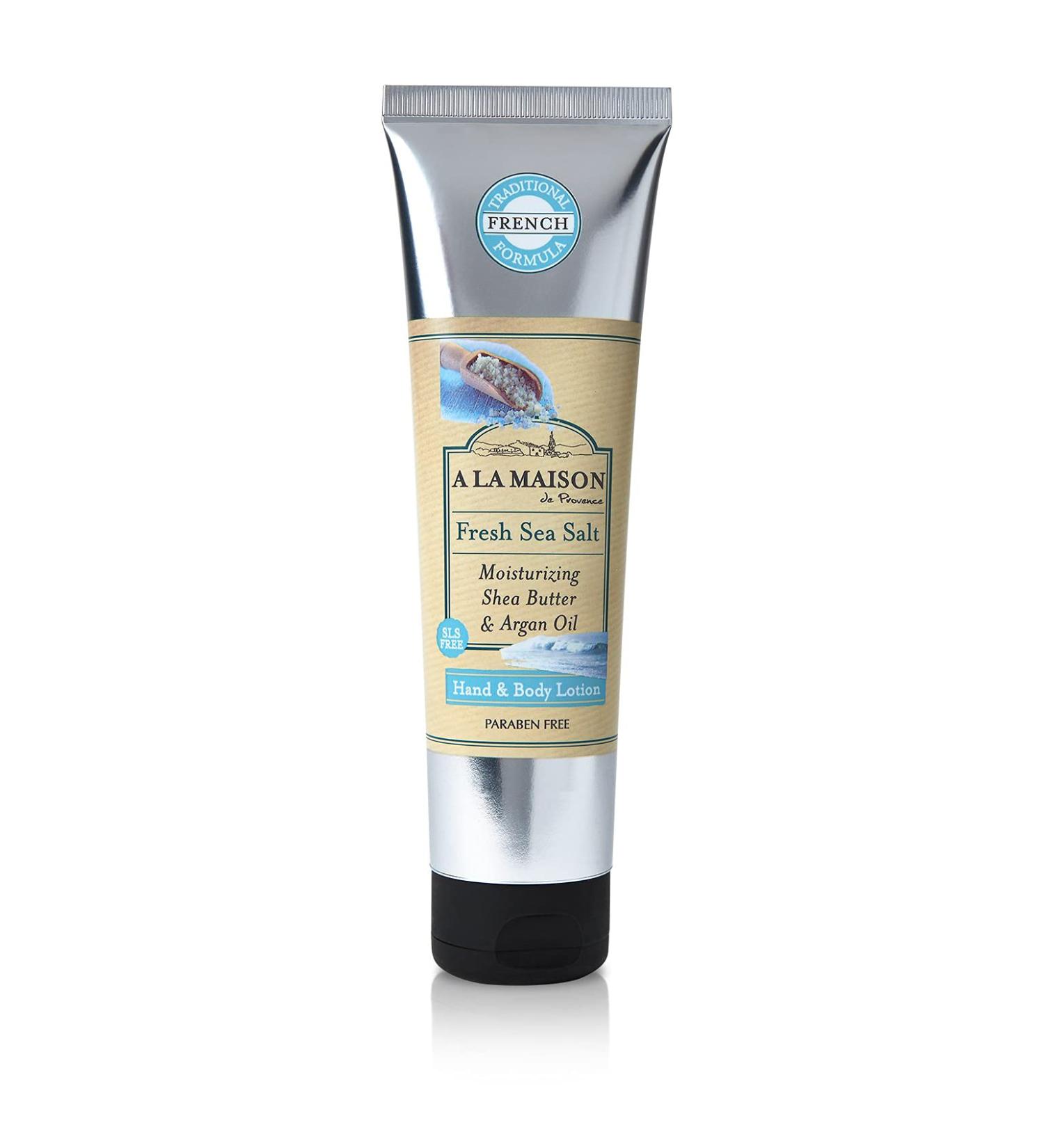 A LA MAISON Fresh Sea Salt Lotion 8 oz - Natural Hand & Body Lotion for Dry Skin - Buy Online on GoSupps.com