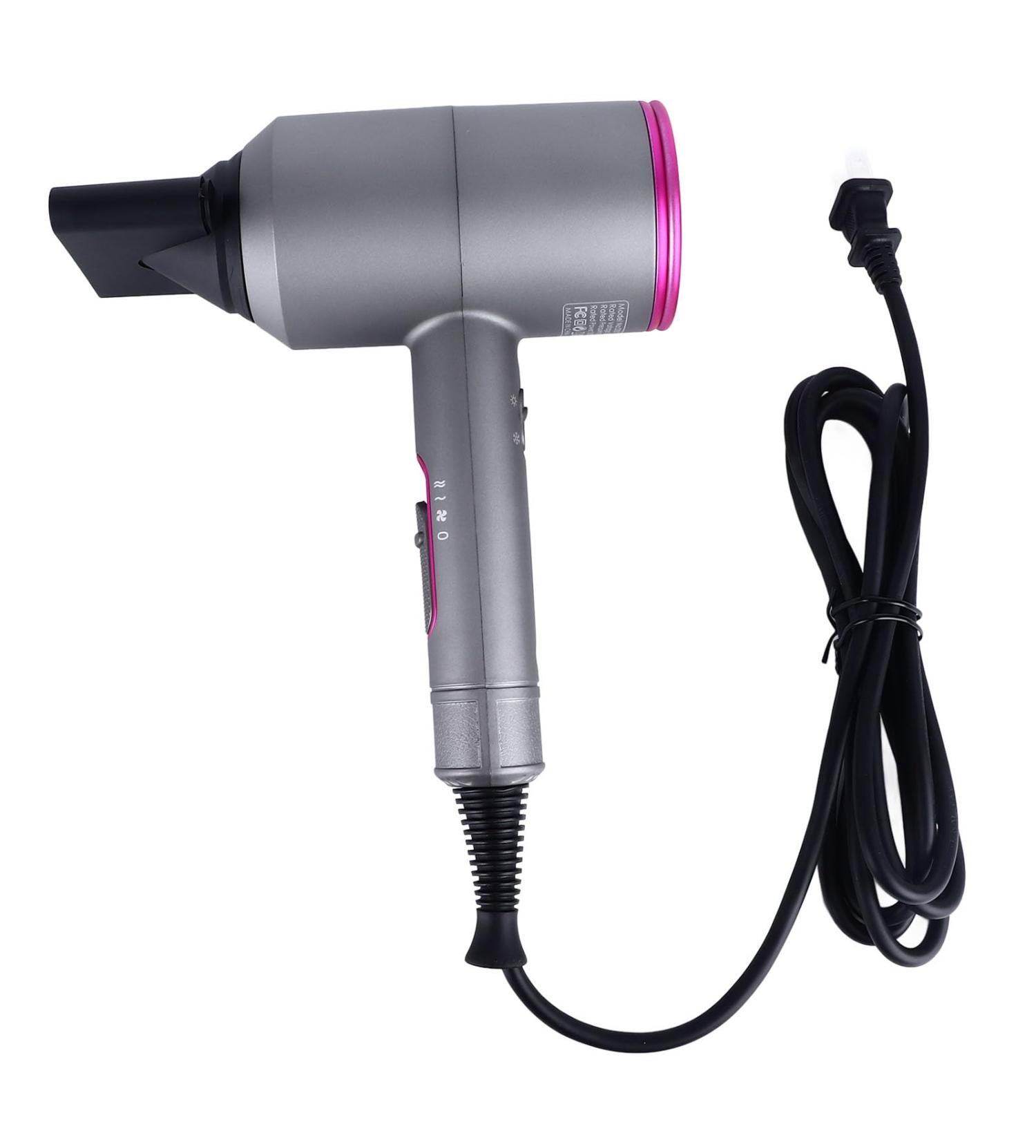 High Power Ionic Hair Dryer Fast Drying Constant Temperature Design Adjustable Comfortable Hold Three Gears Lightweight Material - Buy Online on GoSupps.com