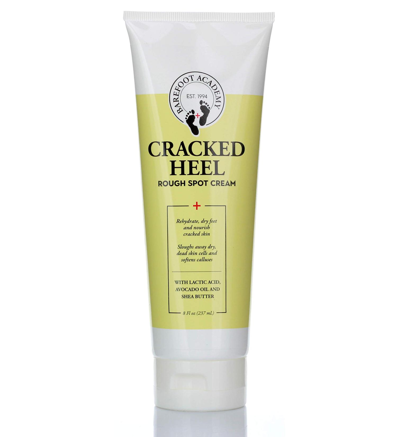 Barefoot Academy Heavy Duty Foot Care Scrub & Moisturizer Cream - 8 fl oz (Cracked Heel Foot Cream) - Buy Online on GoSupps.com