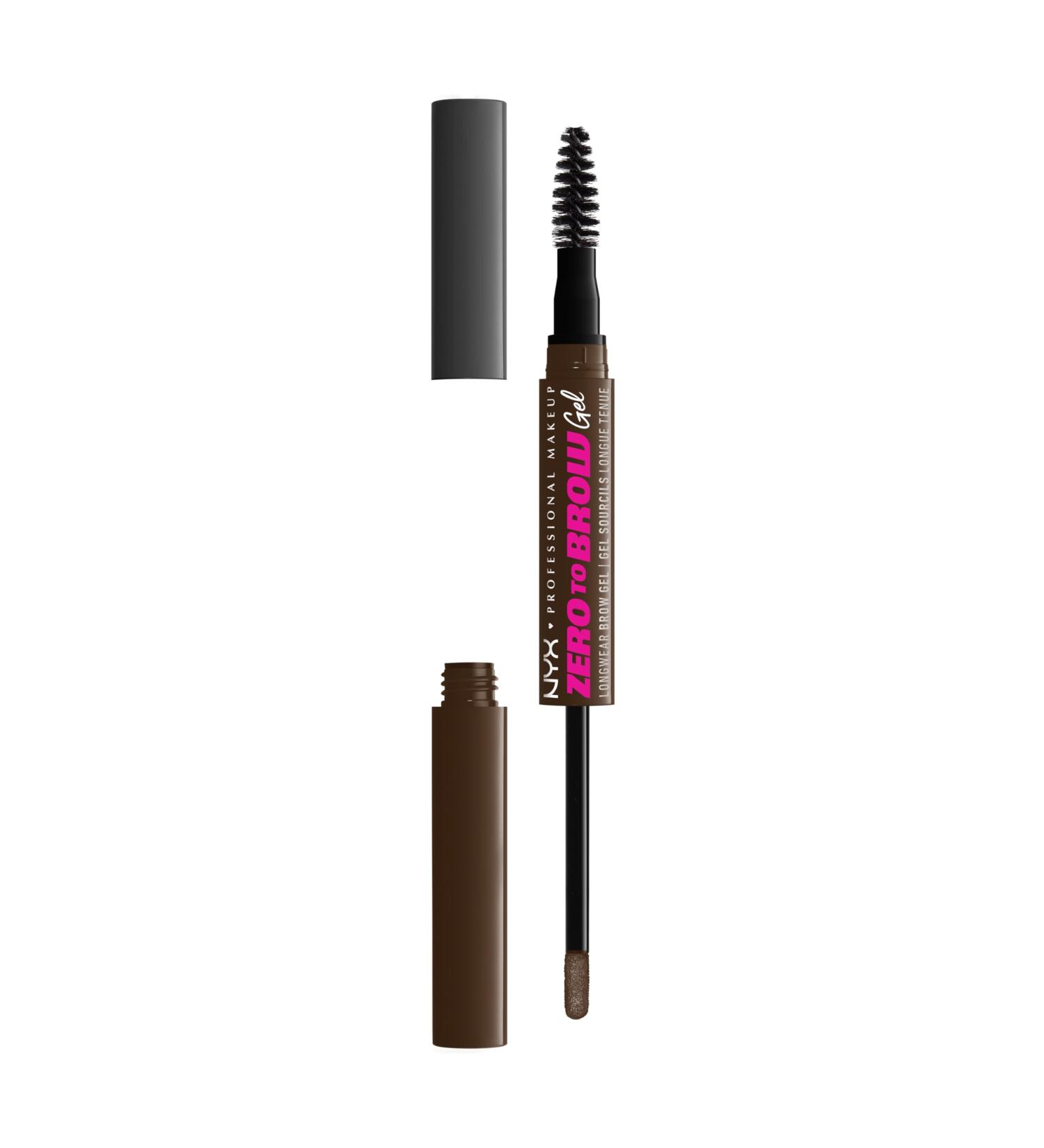 NYX PROFESSIONAL MAKEUP Zero to Brow - Longwear Eyebrow Gel in Espresso | Shop Internationally for Flawless Brows - Buy Online on GoSupps.com