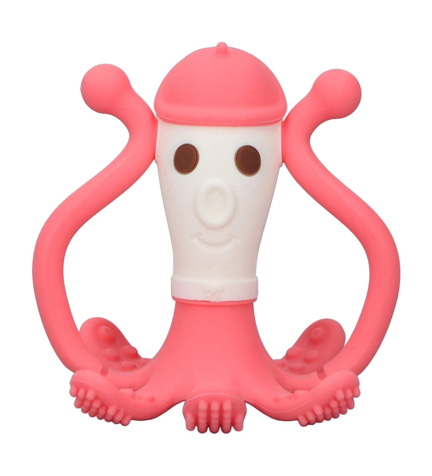 Food Grade Silicone Octopus Teether - Safe Bite & Heat Resistant Baby Teething Toy for International Shipping - Buy Online on GoSupps.com