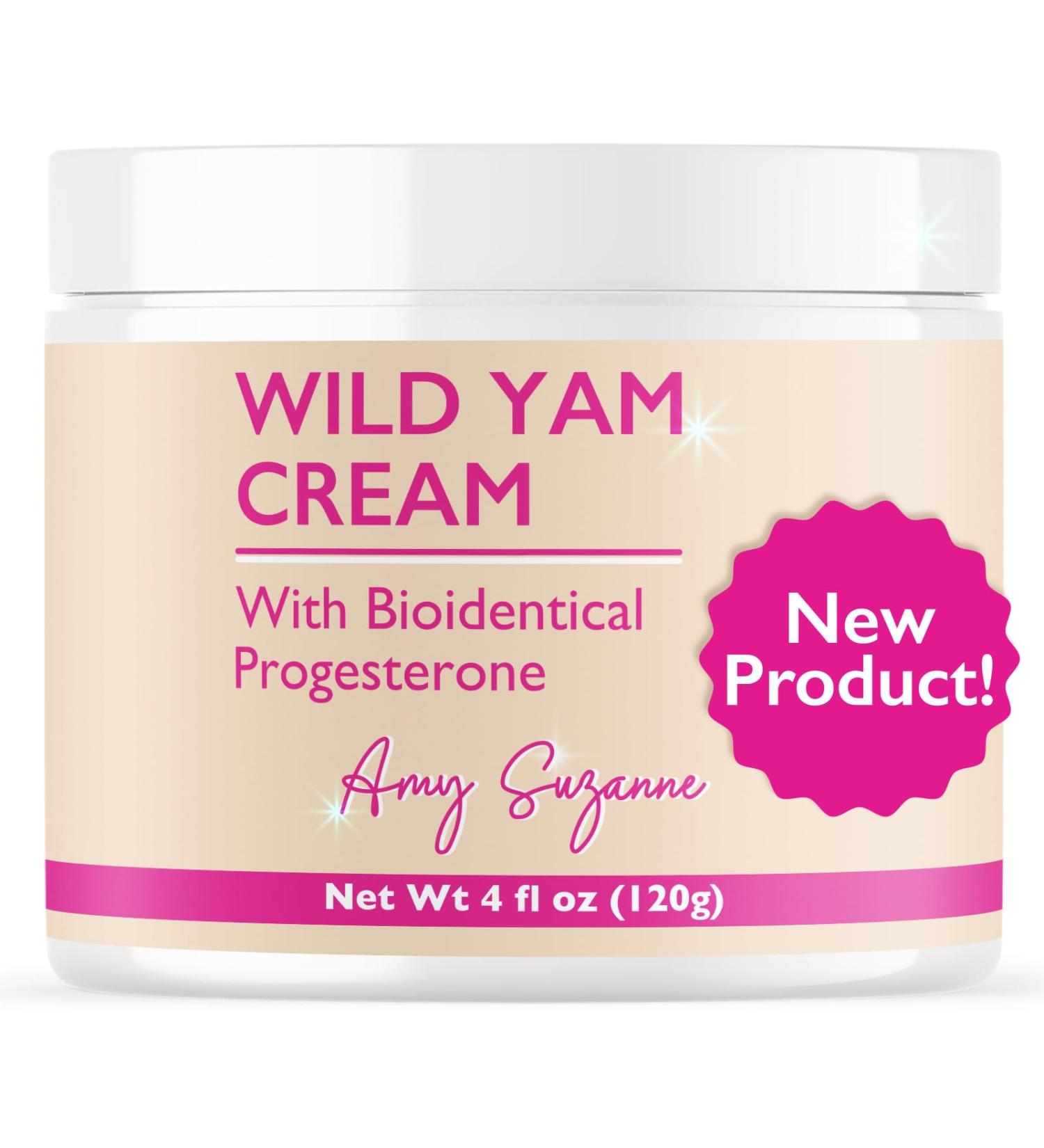 Wild Yam Cream for Hormone Balance | Bioidentical Progesterone Cream | Doctor-Formulated Hormone Harmony for Women | Non-Greasy & Fragrance-Free 4 oz - Buy Online on GoSupps.com