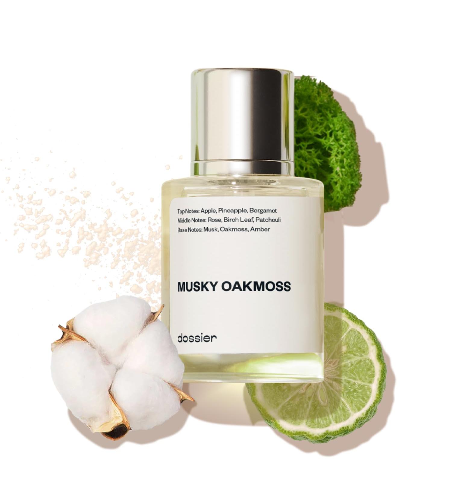 Dossier - Musky Oakmoss - Eau de Parfum - Inspired by Creed's Aventus - Perfume Luxury - Pure Infused - Paraben-Free - Vegan - For Men - Fragrance 1.7 oz (Spray 50ml) - Buy Online on GoSupps.com