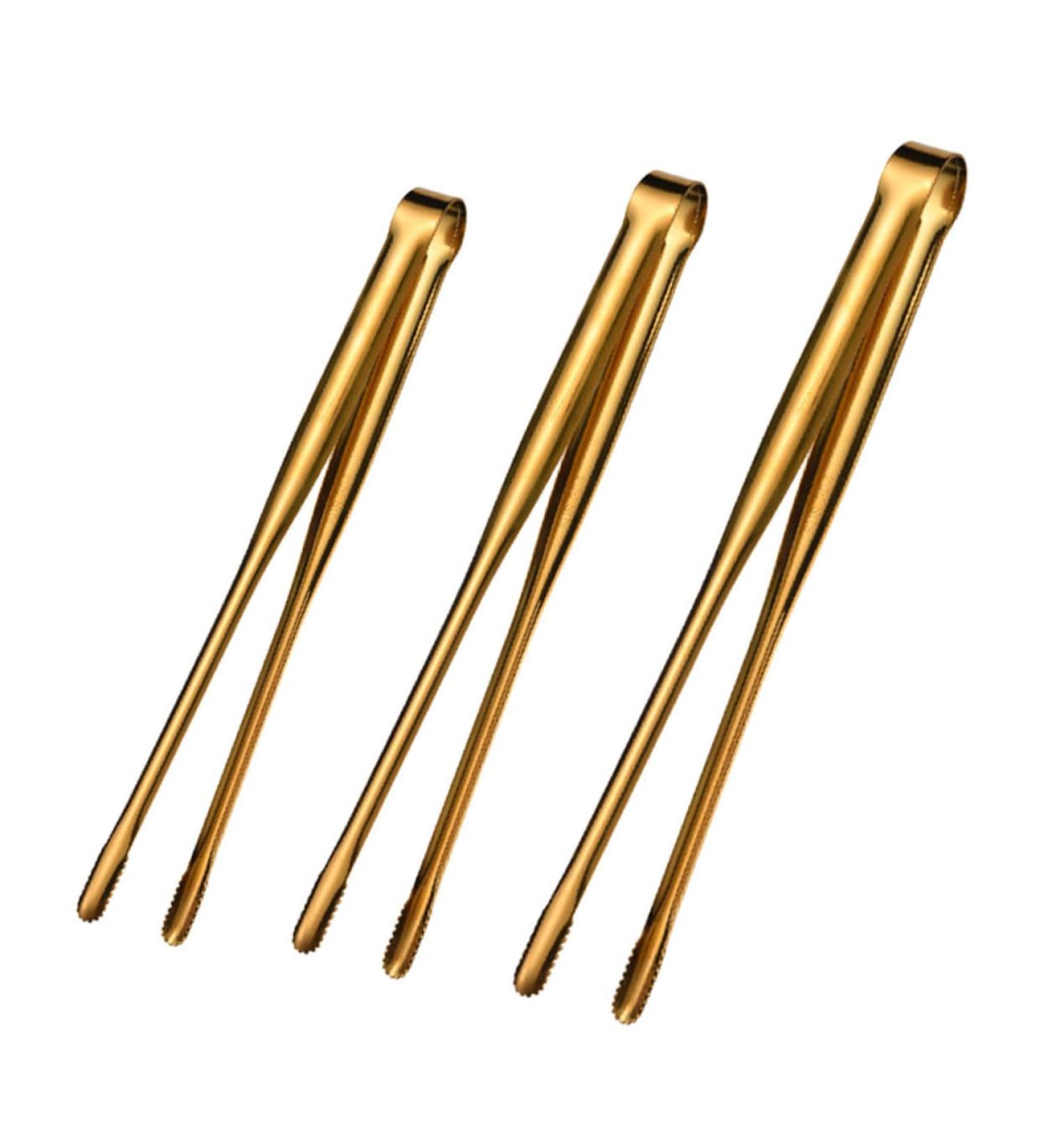 Alipis 3pcs Barbecue Tongs Bread Clip Sugar Cube Snail Food Stainless Barbecue Clip Multifunction Clamp - Buy Online on GoSupps.com