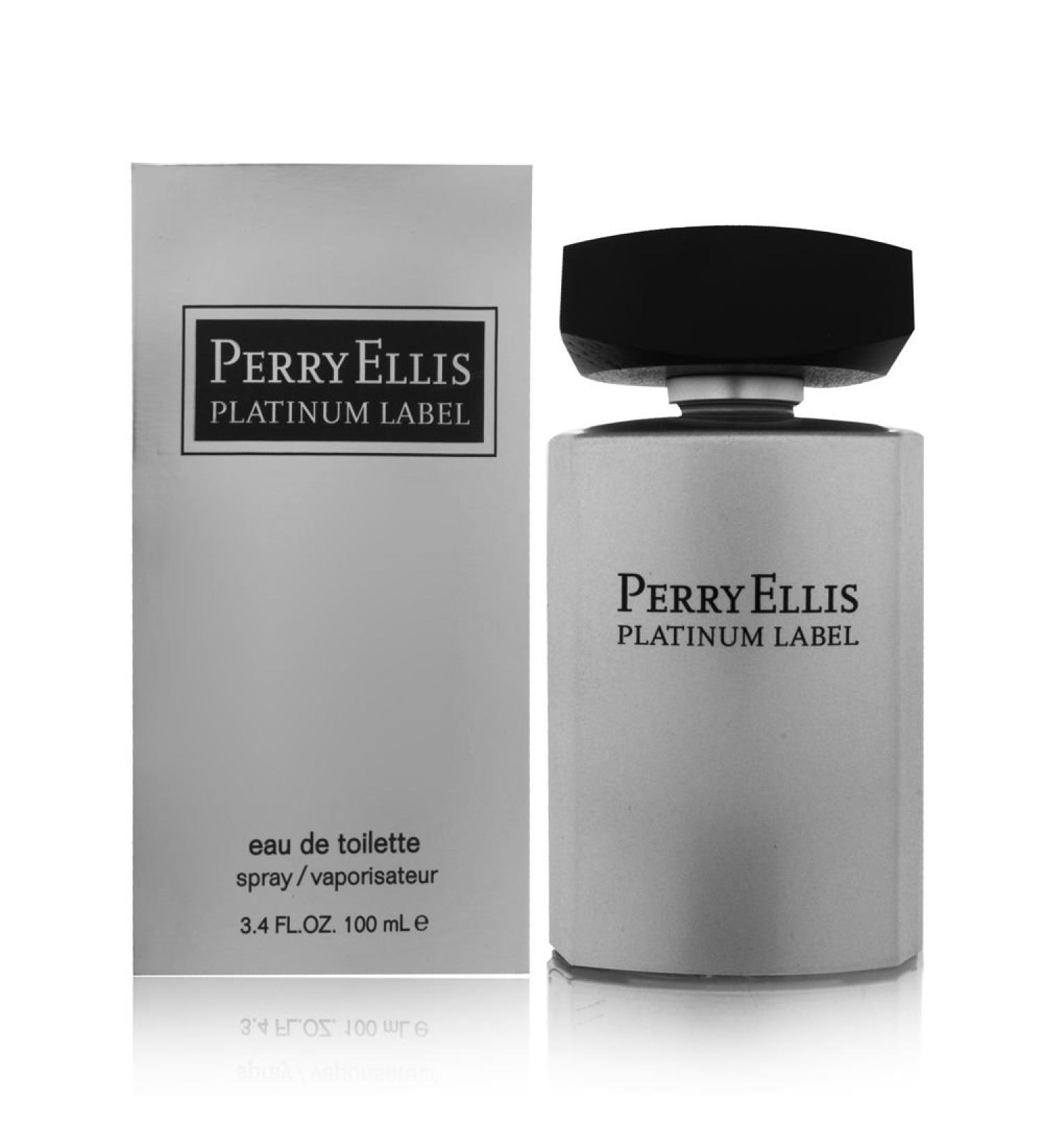 Perry Ellis Platinum Label by Perry Ellis for Men - 3.4 Ounce EDT Spray