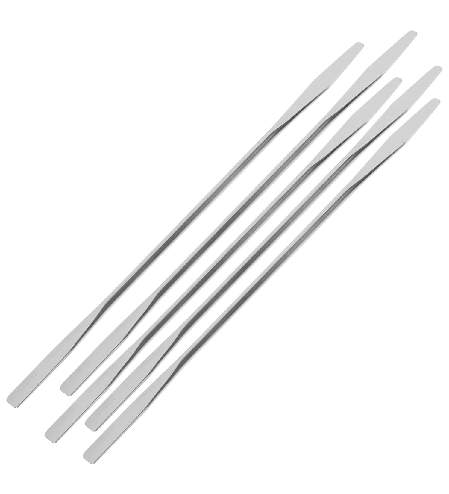 5 pi ces Spatules Acier Inoxydable pour M lange de Maquillage et Nail Art Longues B tonnets M talliques pour Fond de Teint Cr mes et Pigments Accessoires Professionnels pour Salon - Buy Online on GoSupps.com